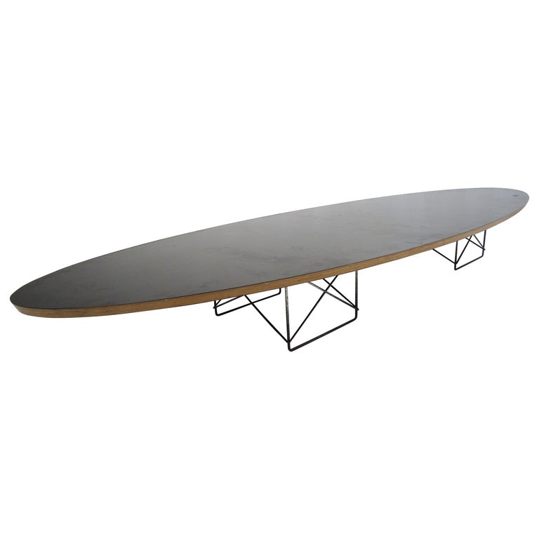 Herman Miller Eames Wire Base Elliptical Table | HFOC – Home