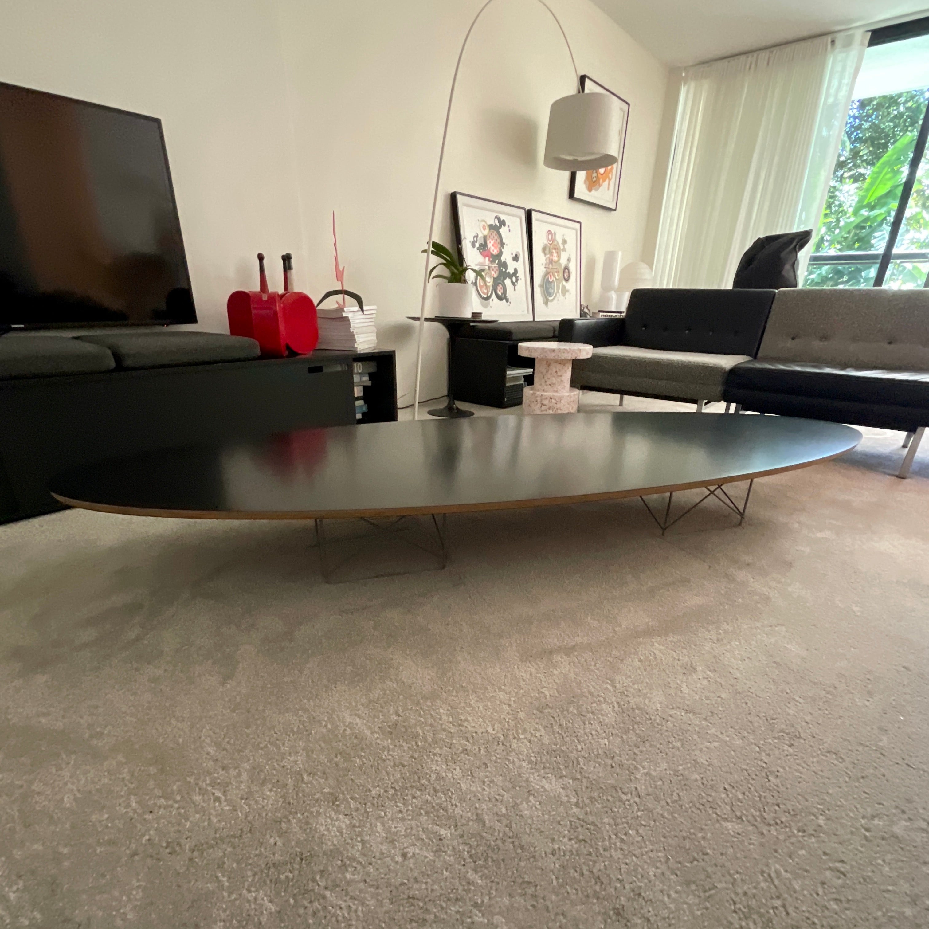 Herman Miller Eames Elliptical Wire Base Table | HFOC – Home