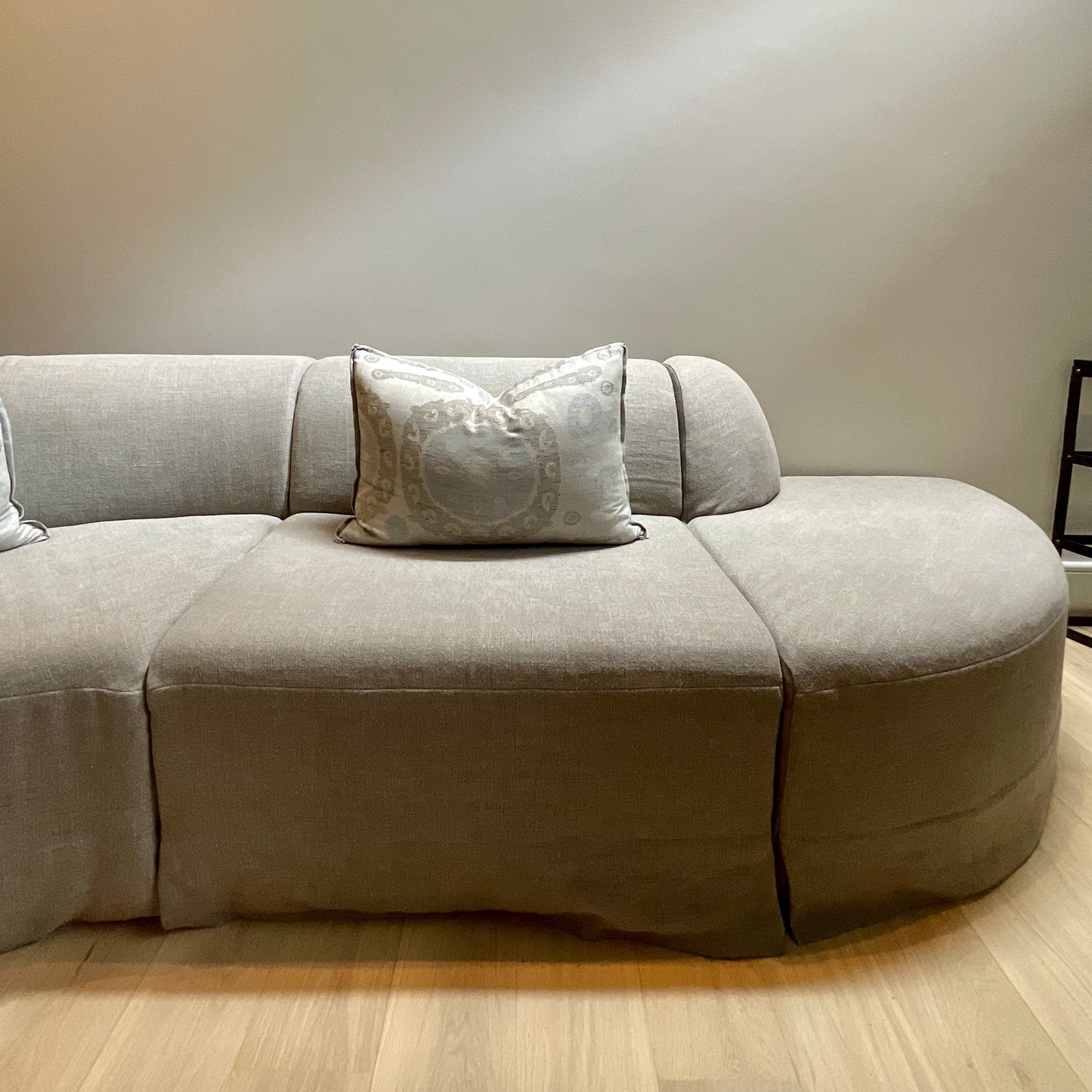 Ana Loose -Look Modular Sofa with Custom Fabric by Boyd Blue