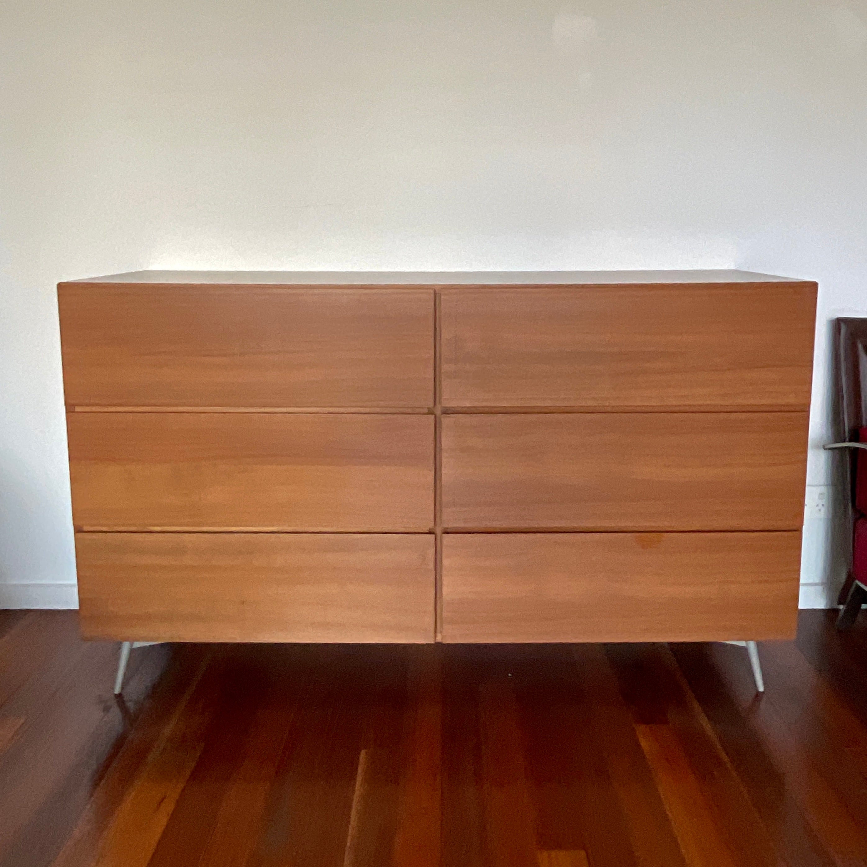 BoConcept Lugano Six Drawer Dresser Walnut | HFOC – Home Furniture