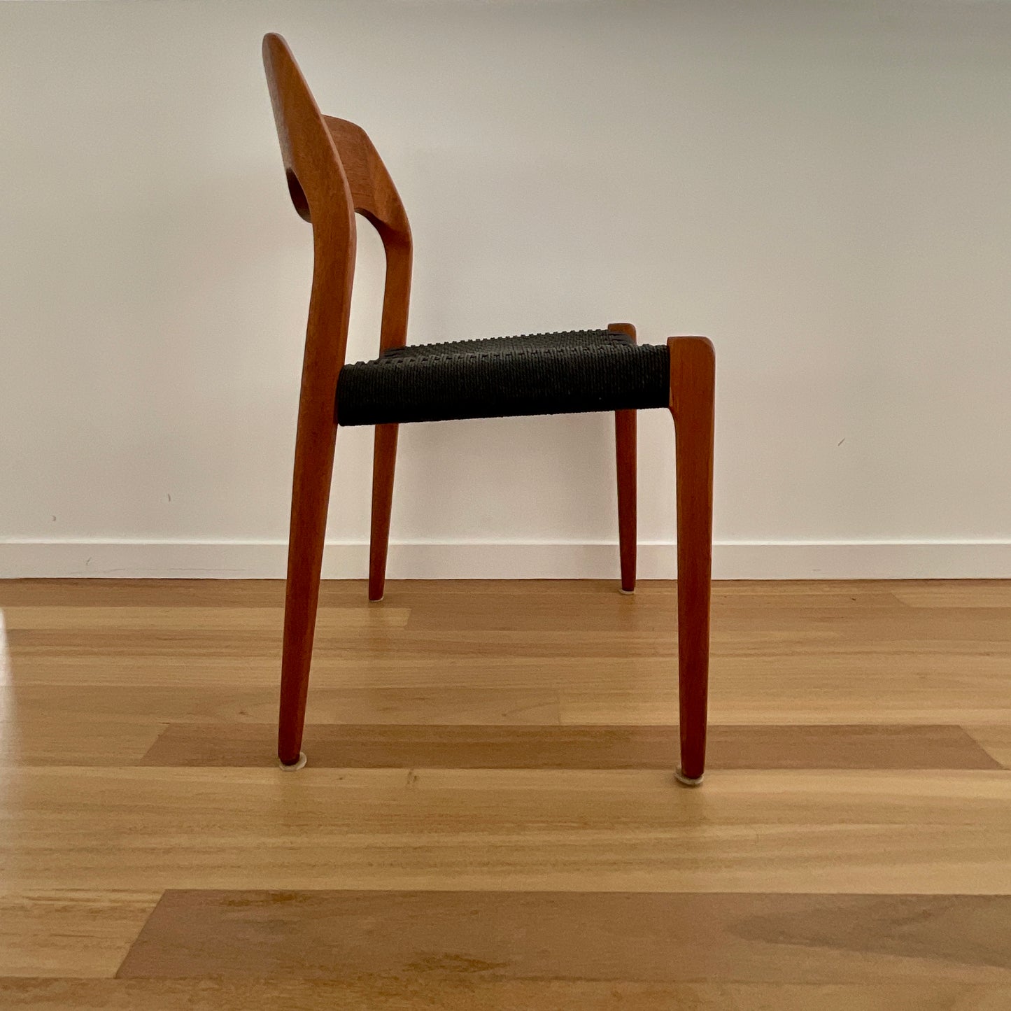 Set of FOUR Model #71 Chairs in Teak by Niels Møller for J.L Møller (2 sets available)