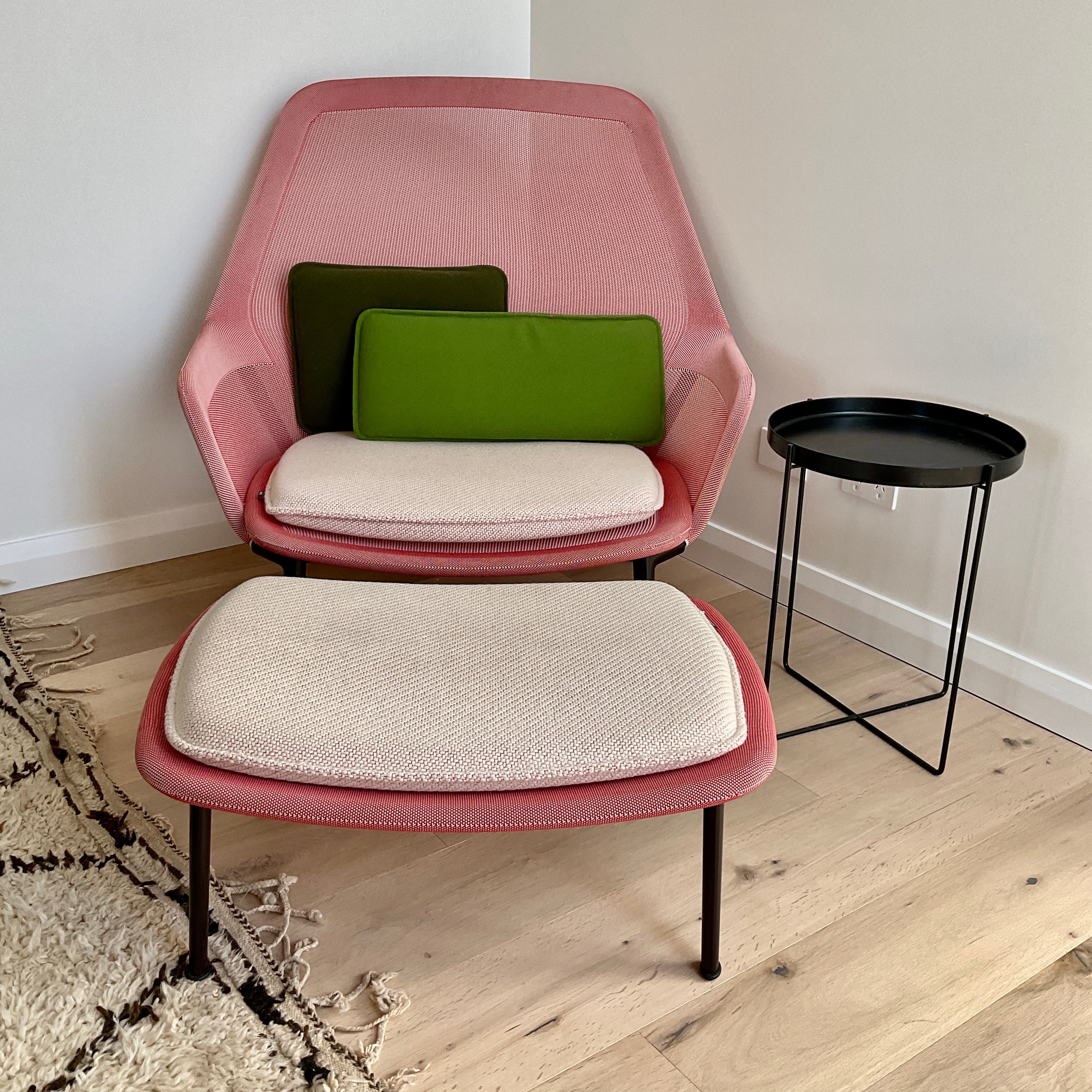 Vitra Slow Chair & Footstool by Bouroullec | HFOC – Home Furniture