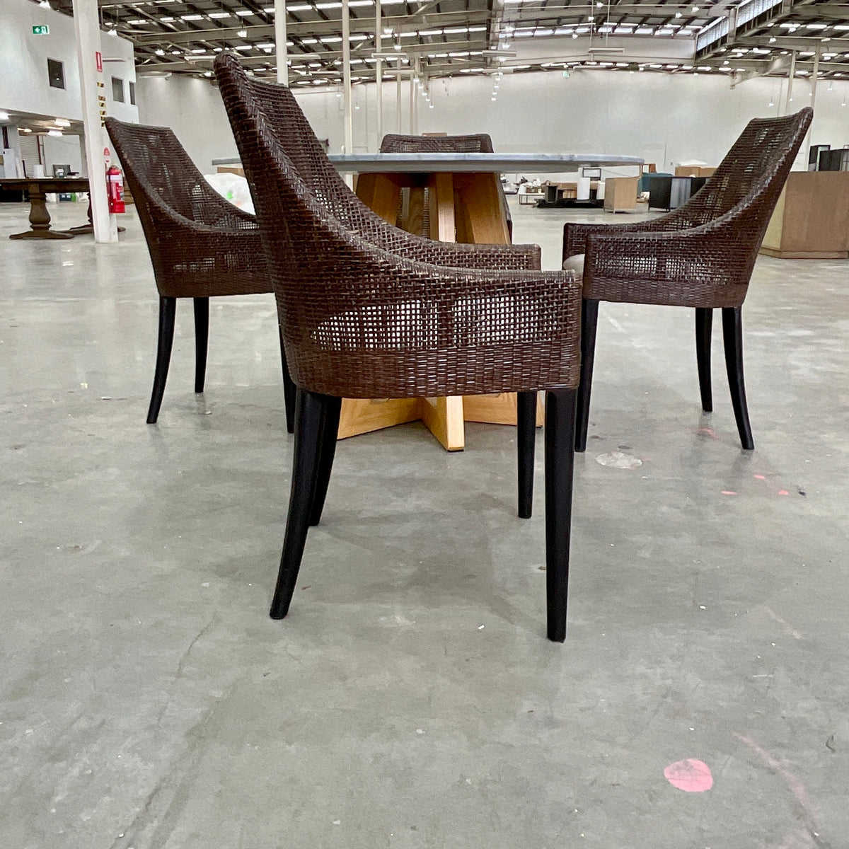 Coco republic 2025 miami dining chair