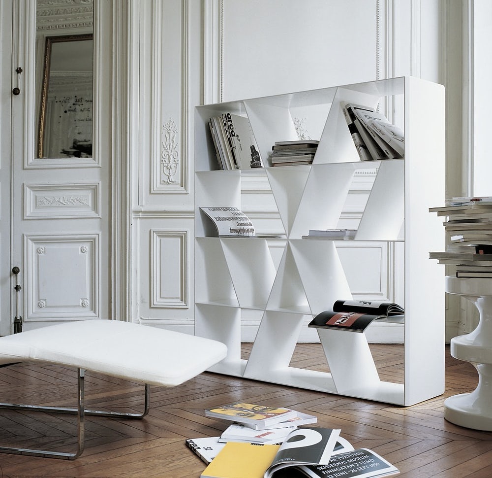 B&B Italia Shelf X Bookcase by Naoto Fukasawa White | HFOC – Home