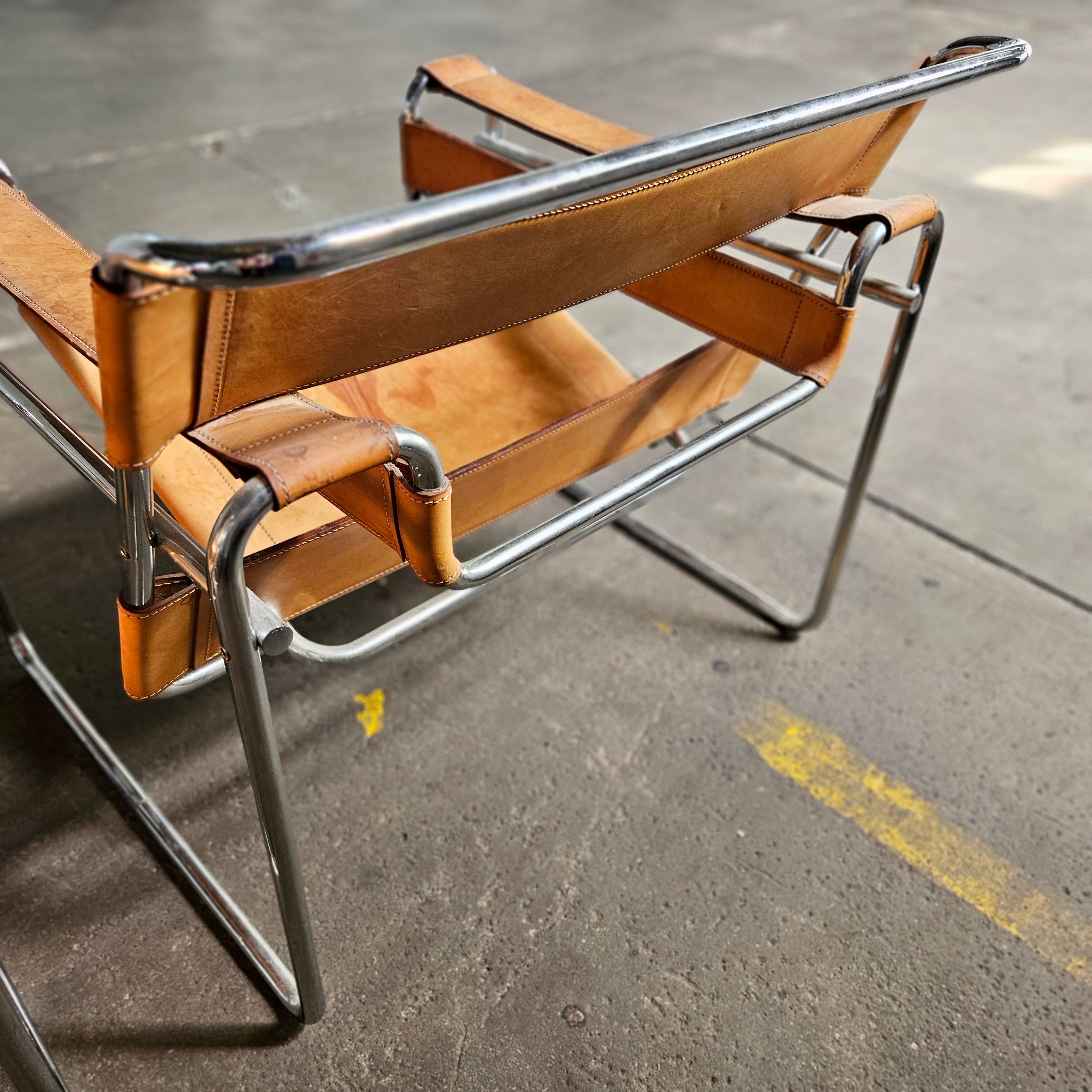 B3 Chair Fasem Vintage Wassily B3 Chair by Marcel Breuer | HFOC – Home Furniture ...