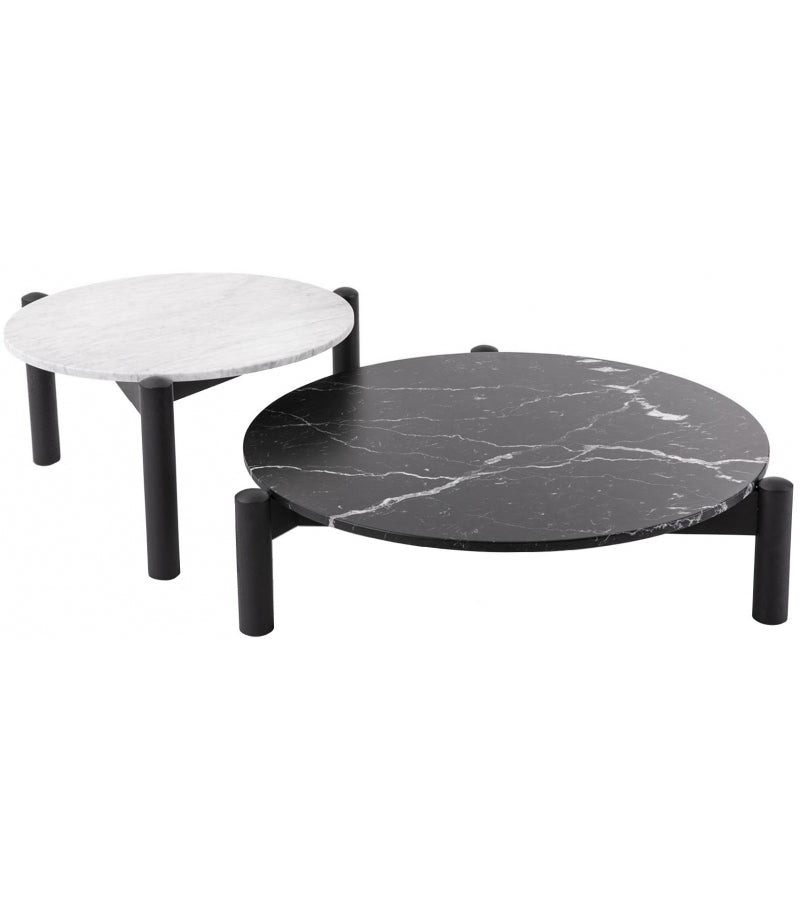 535 Table a Plateau by Charlotte Perriand for Cassina (Marquina Marble)