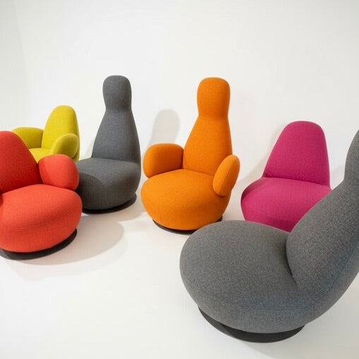 Oppo Chair by Stefan Borselius for Blå Station (Orange)