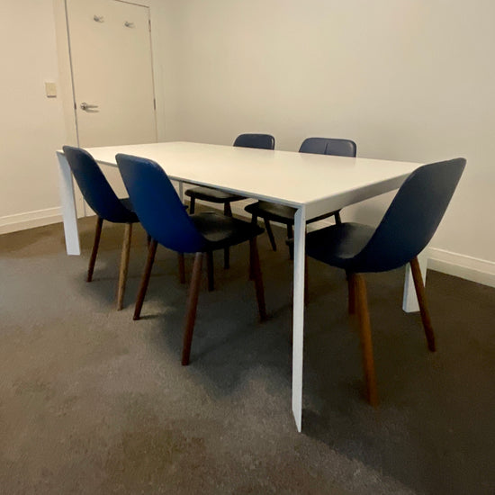 Nori Extension Dining Table by Bartoli Design for Kristalia