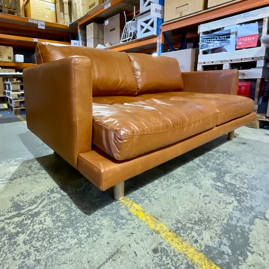 Leather Sofa through Domo