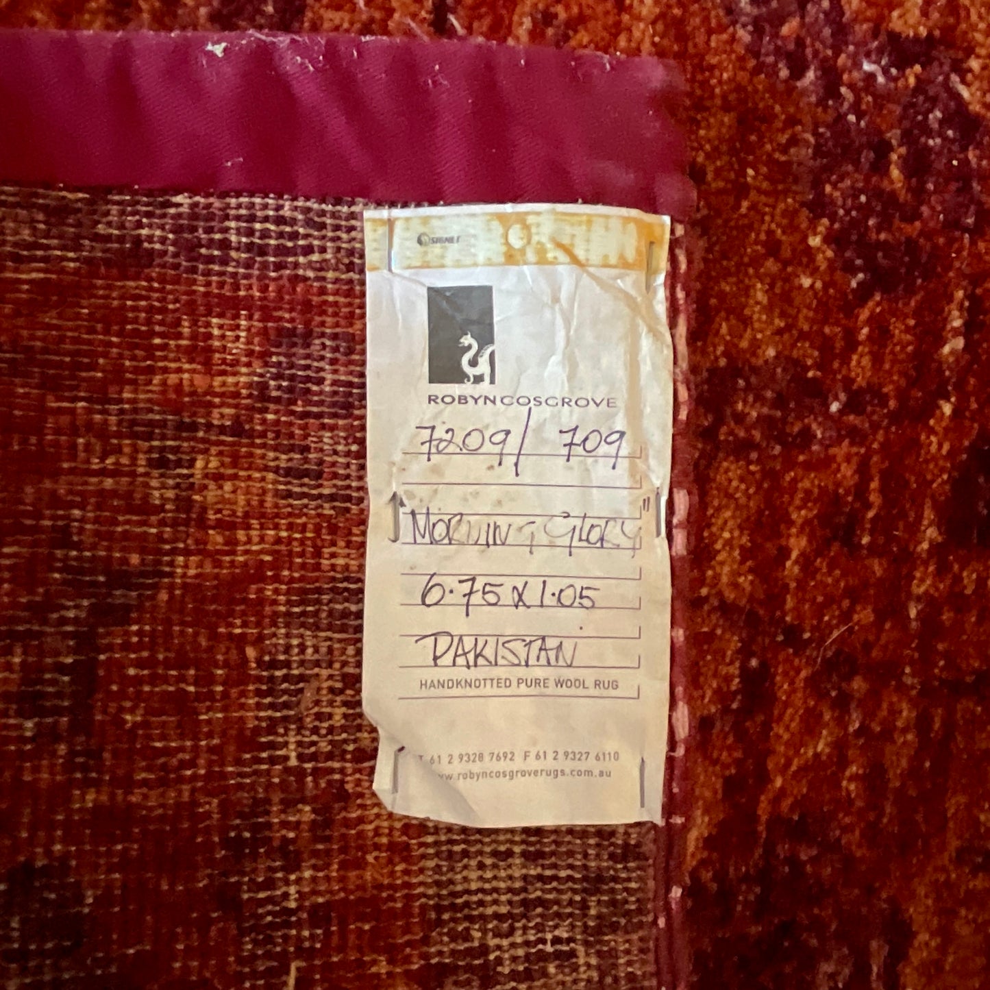 Morning Glory Hall Runner by Robyn Cosgrove - 6750 x 1050