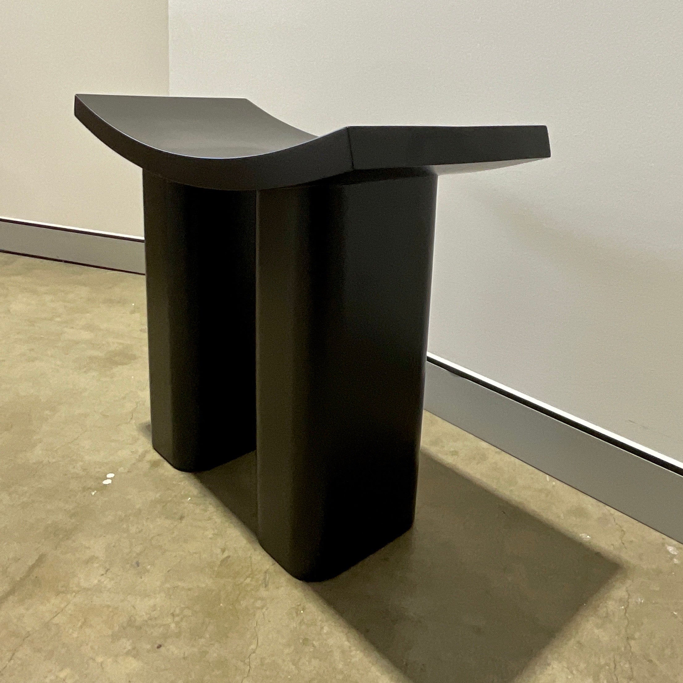 Cozoni Dumbo Stool in Black | HFOC – Home Furniture on Consignment