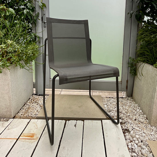 Set of SIX Outdoor Dining Chairs by Wilm Segers for Tribu