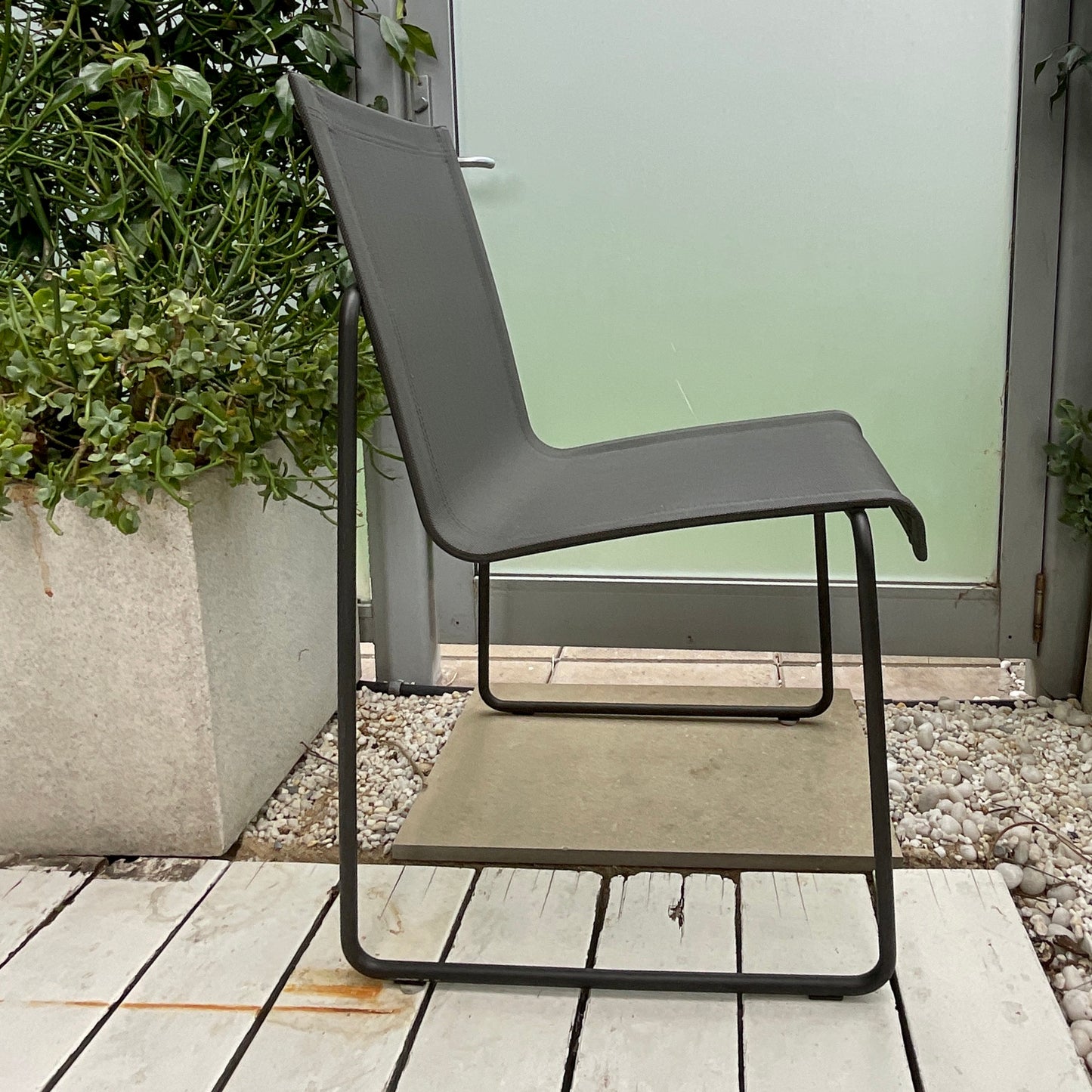 Set of SIX Outdoor Dining Chairs by Wilm Segers for Tribu