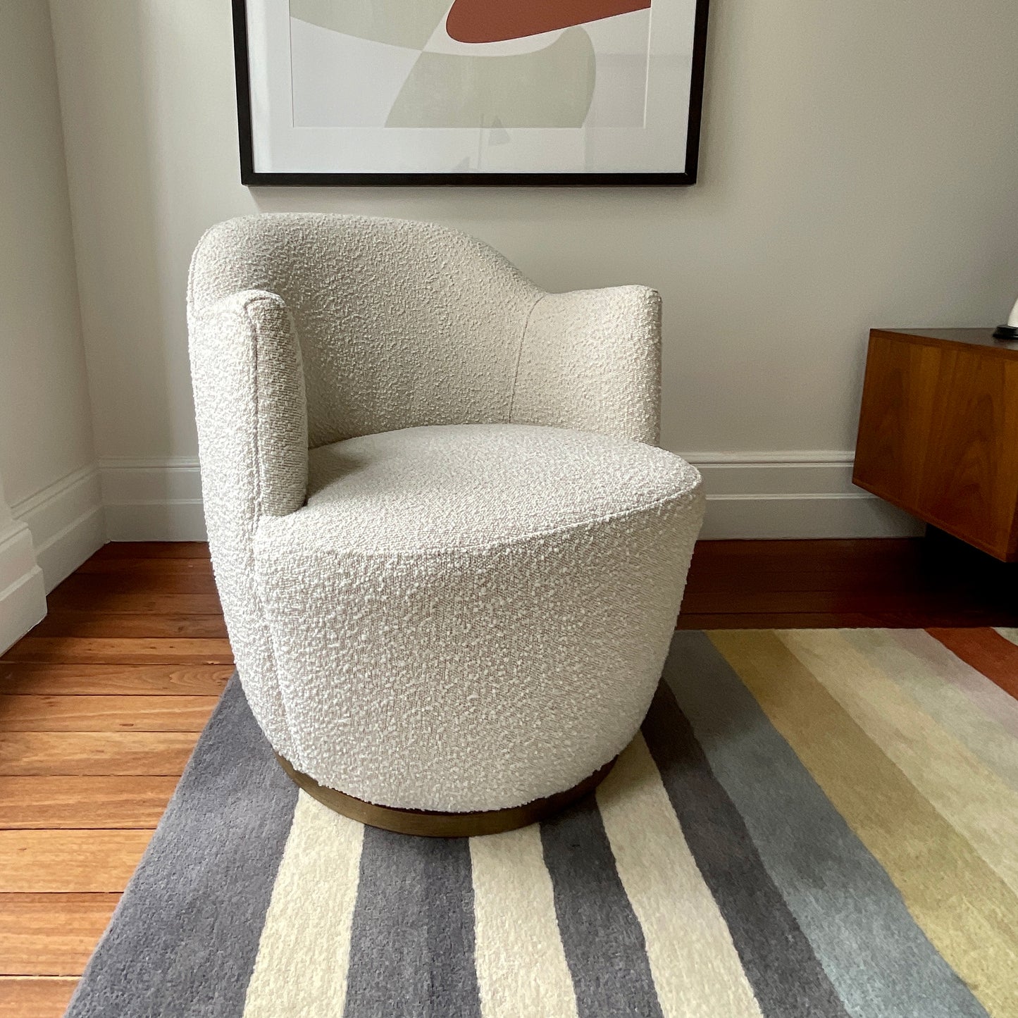 Milou Swivel Chair by Coco Republic (2 available)
