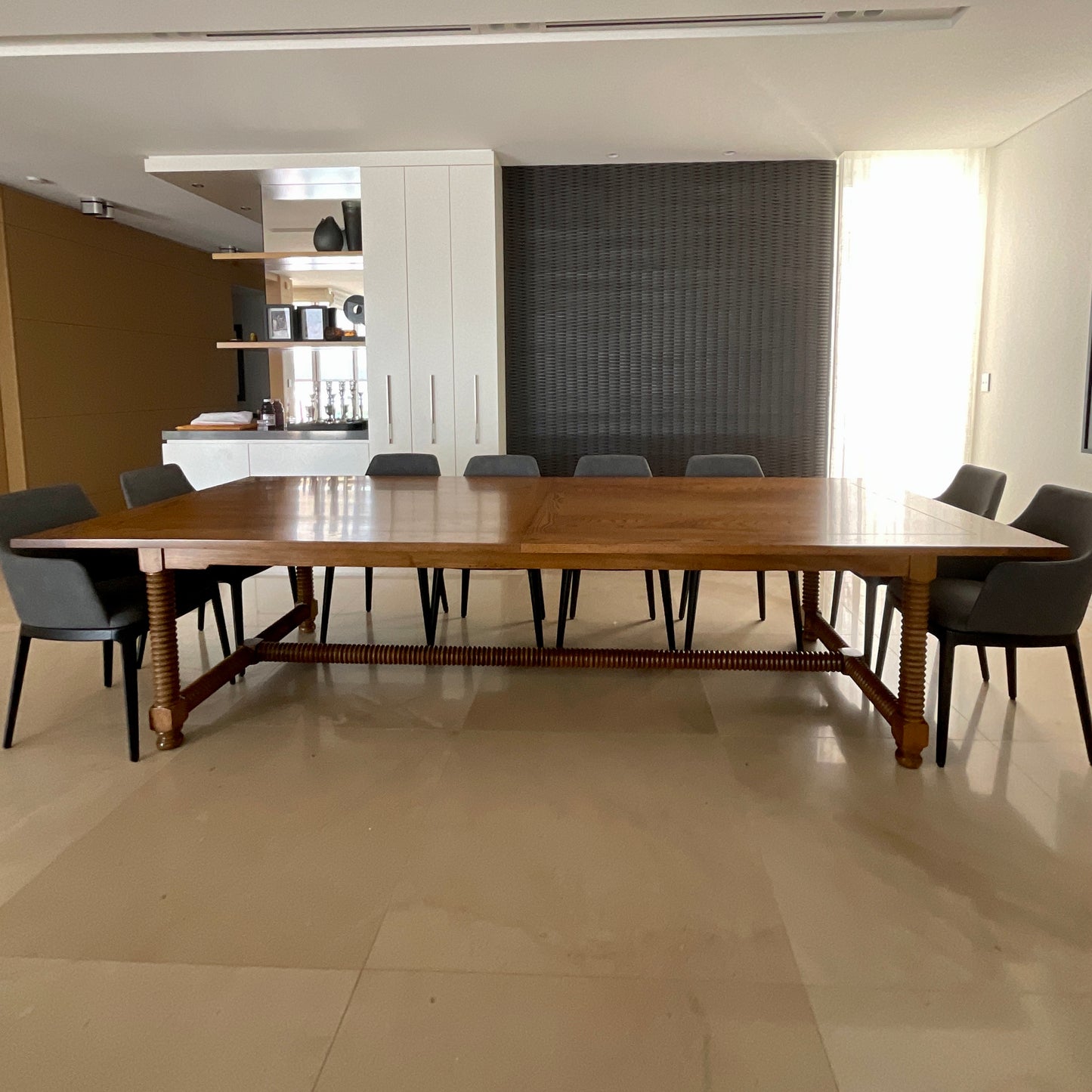 Load image into Gallery viewer, Bespoke Extension Dining Table by Original Finish
