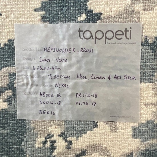 ‘Inky Vista’ Area Rug by Tappeti – 4400 x 4230
