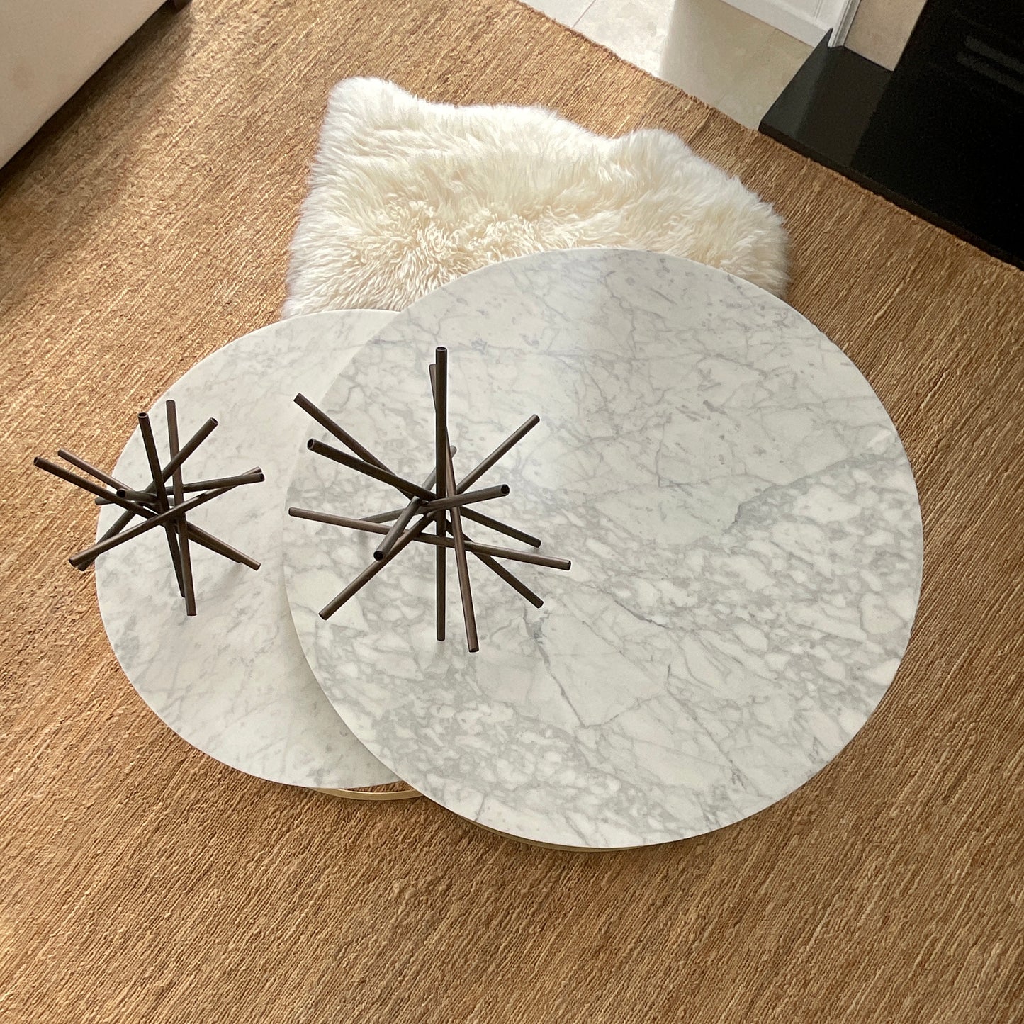 Nesting Marble Coffee Table by Coco Republic