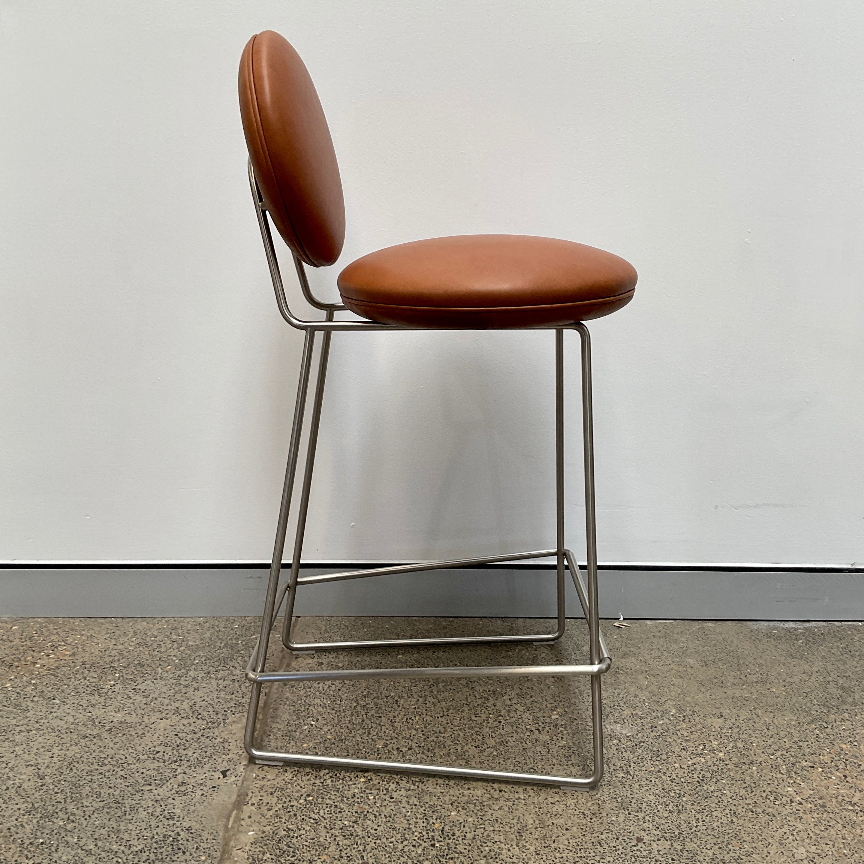 Gemma Stool by Baxter (2 available) – Home Furniture on Consignment