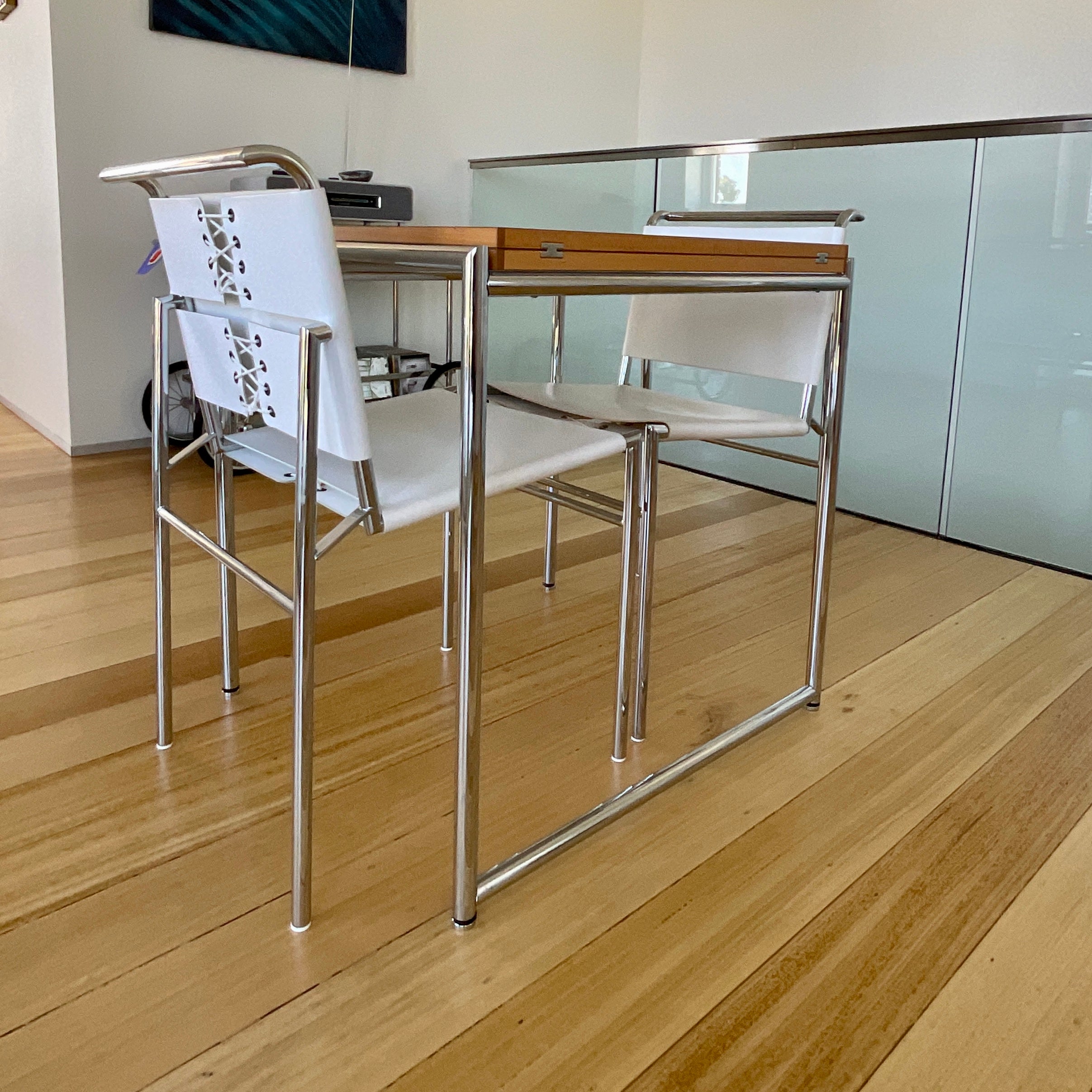 ClassiCon Eileen Gray Jean Table & Roquebrune Chairs | HFOC – Home ...