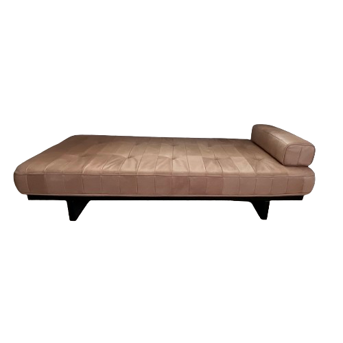 de Sede DS-80 leather daybed in black, pre-owned designer furniture