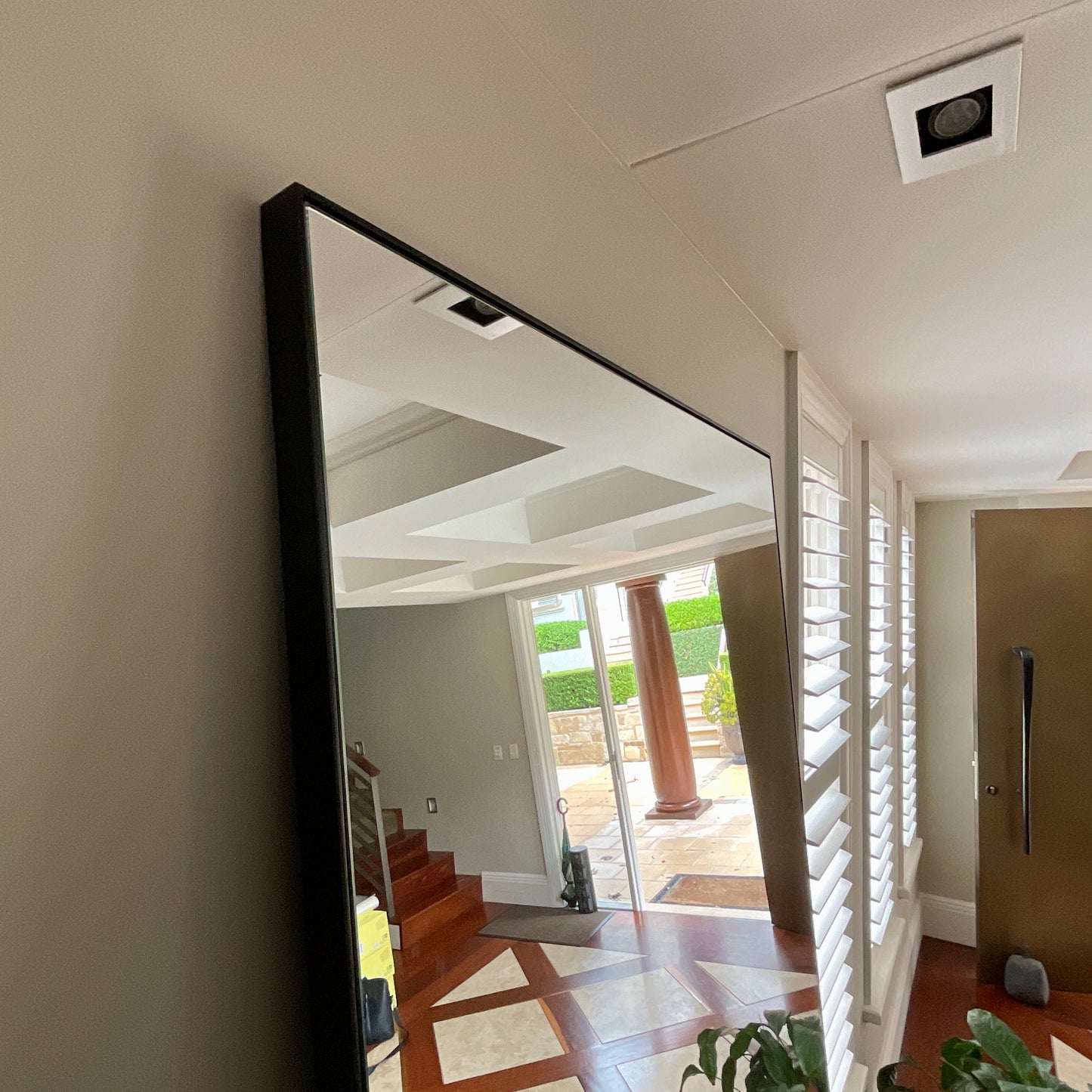 Window Small Box Mirror New York Box Mirror by MCM House – Home Furniture on Consignment