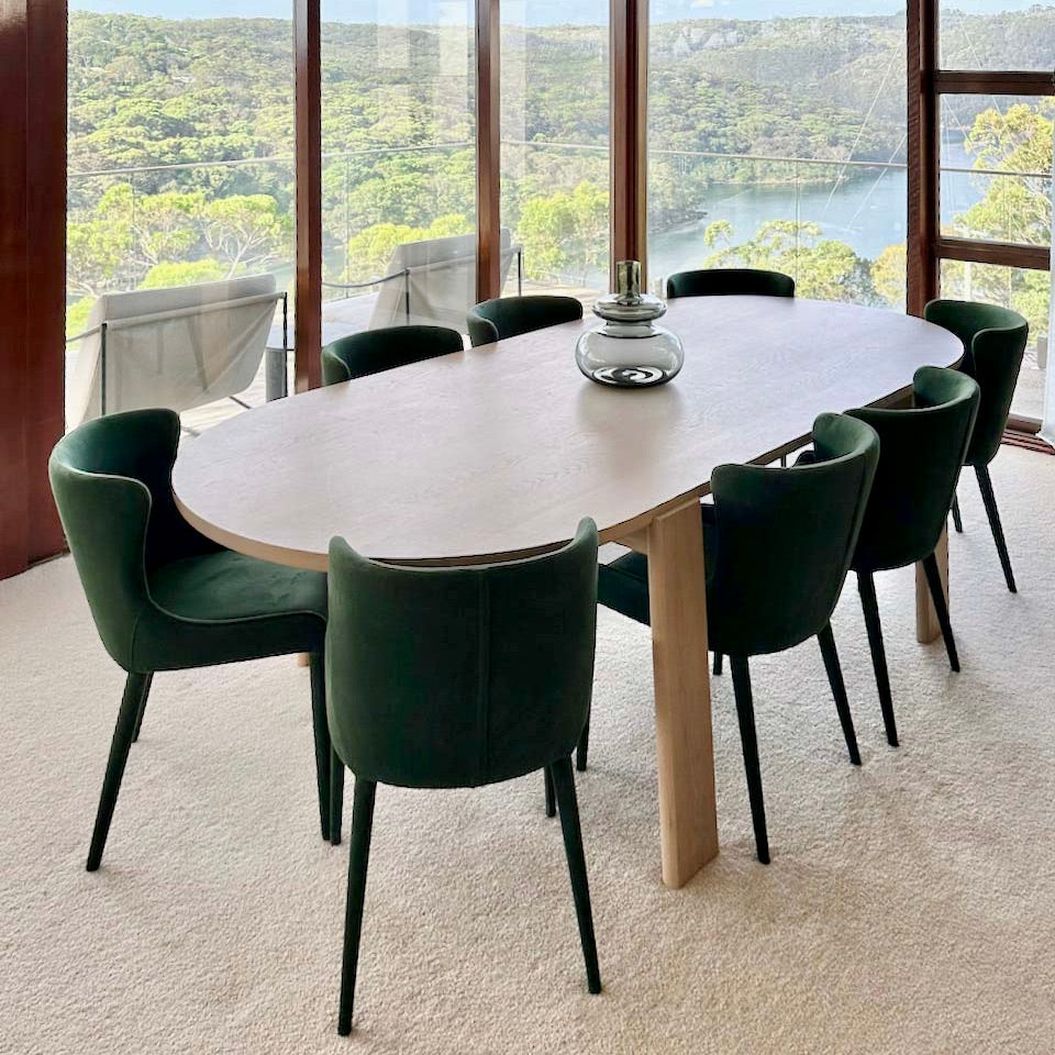 Zuster Tulip Dining Table in Solid Oak | HFOC – Home Furniture on ...