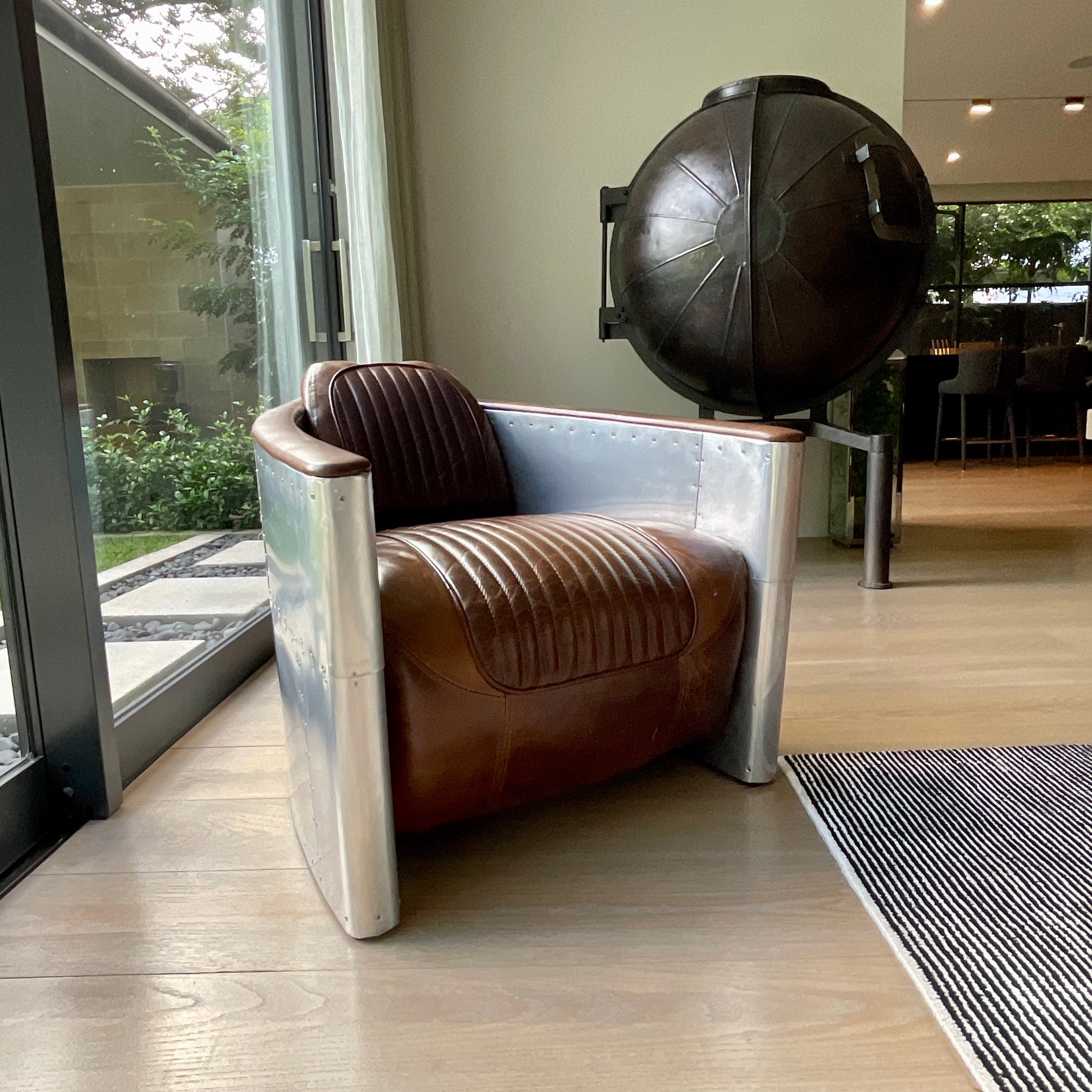 Timothy Oulton Aviator Tomcat Chair in Leather | HFOC – Home