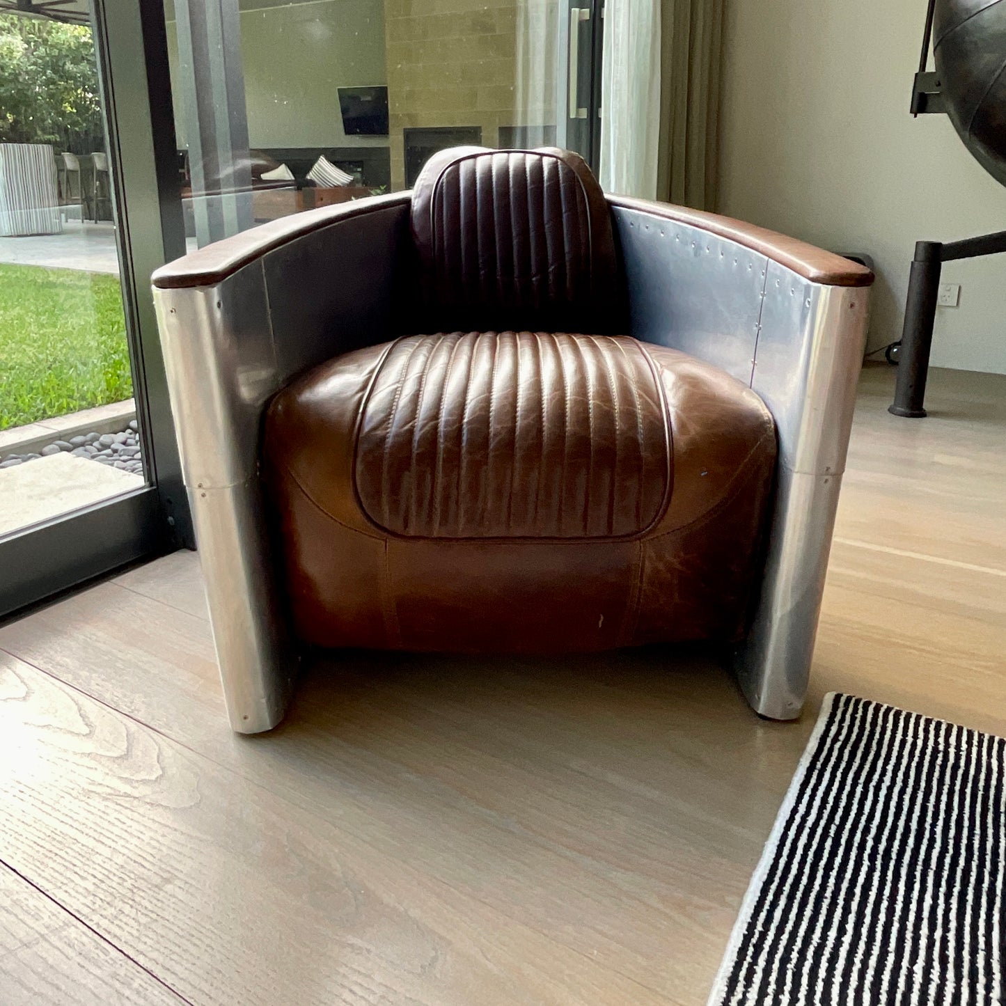 Aviator Tomcat Chair by Timothy Oulton through Restoration Hardware