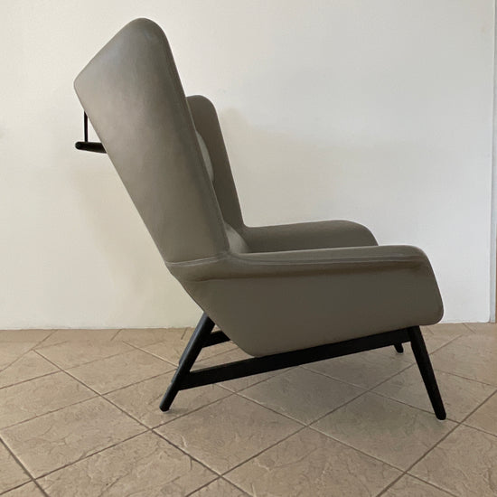 Hamilton Armchair & Footstool by BoConcept