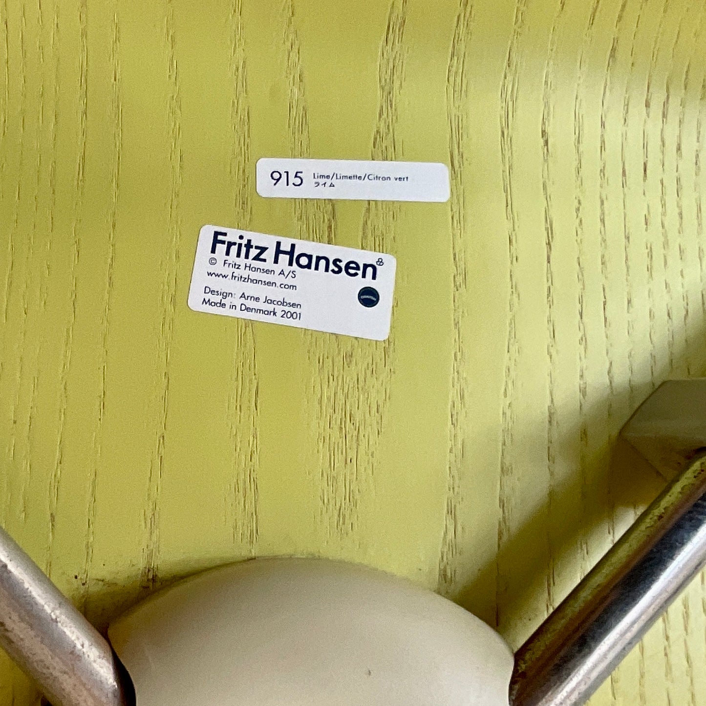 Set of SIX Series 7 chairs by Arne Jacobsen for Fritz Hansen