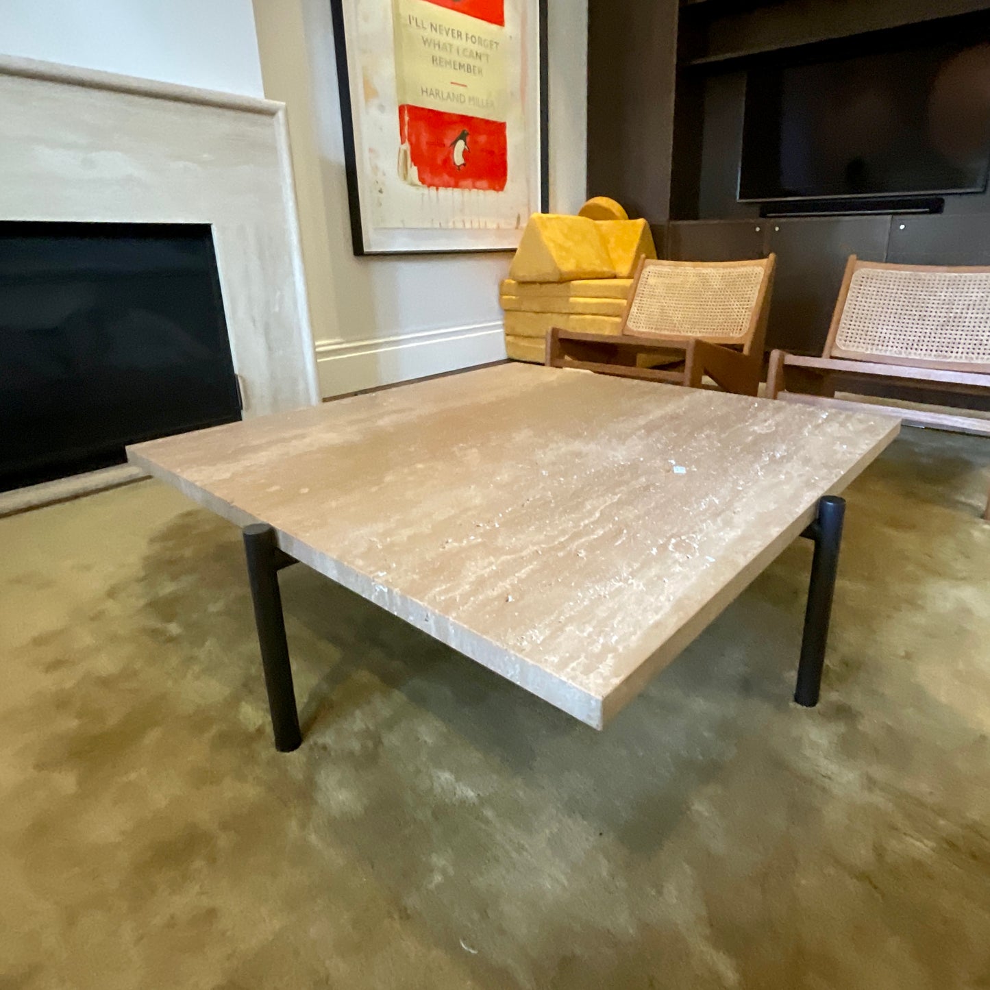 Ten 10 Travertine Coffee Table by Tivoli through Spence & Lyda