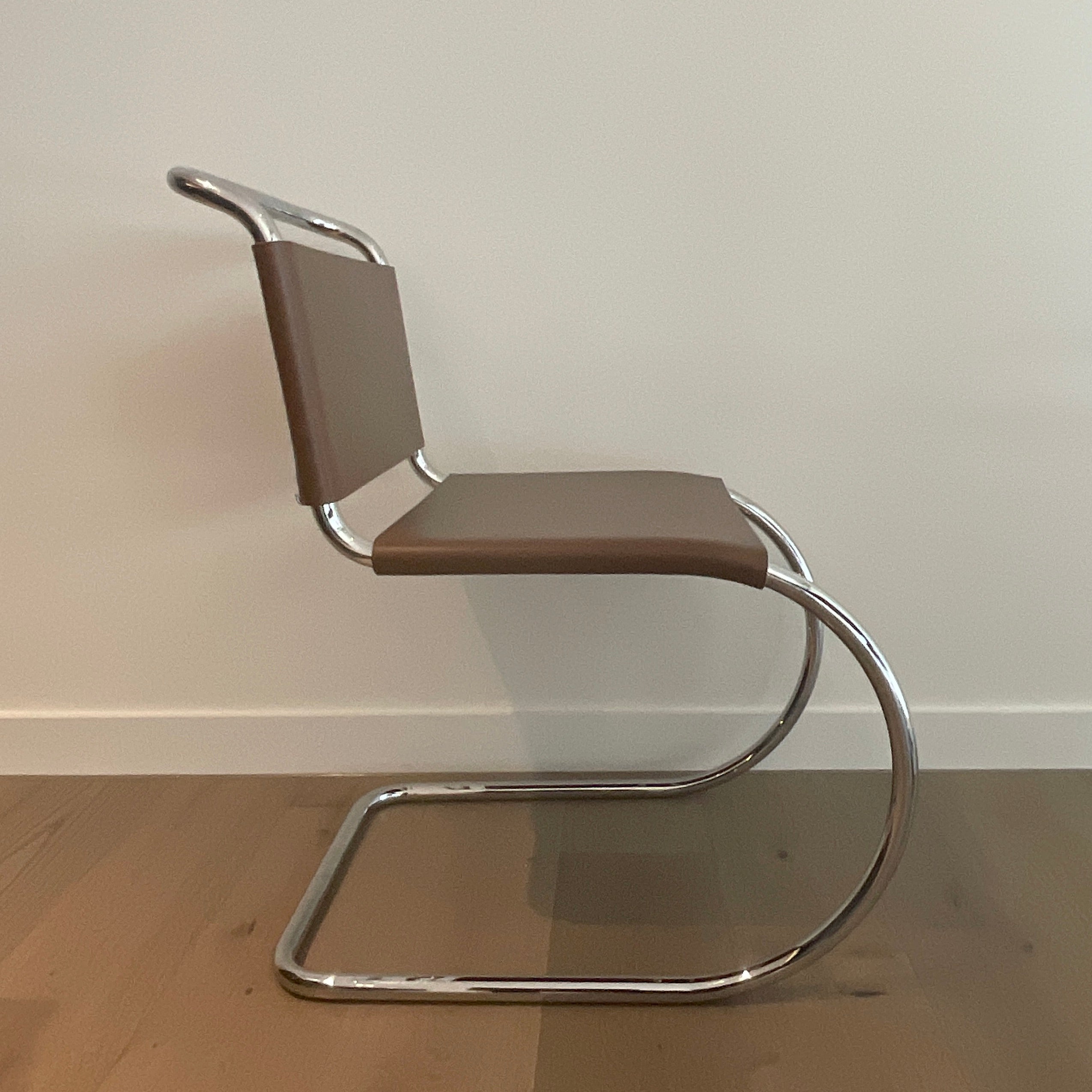 Knoll Spoleto Chair Set of 4 in Cognac Leather | HFOC – Home