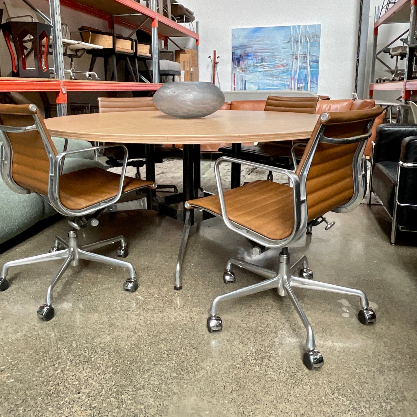 Eames Segmented Base Meeting Table by Herman Miller