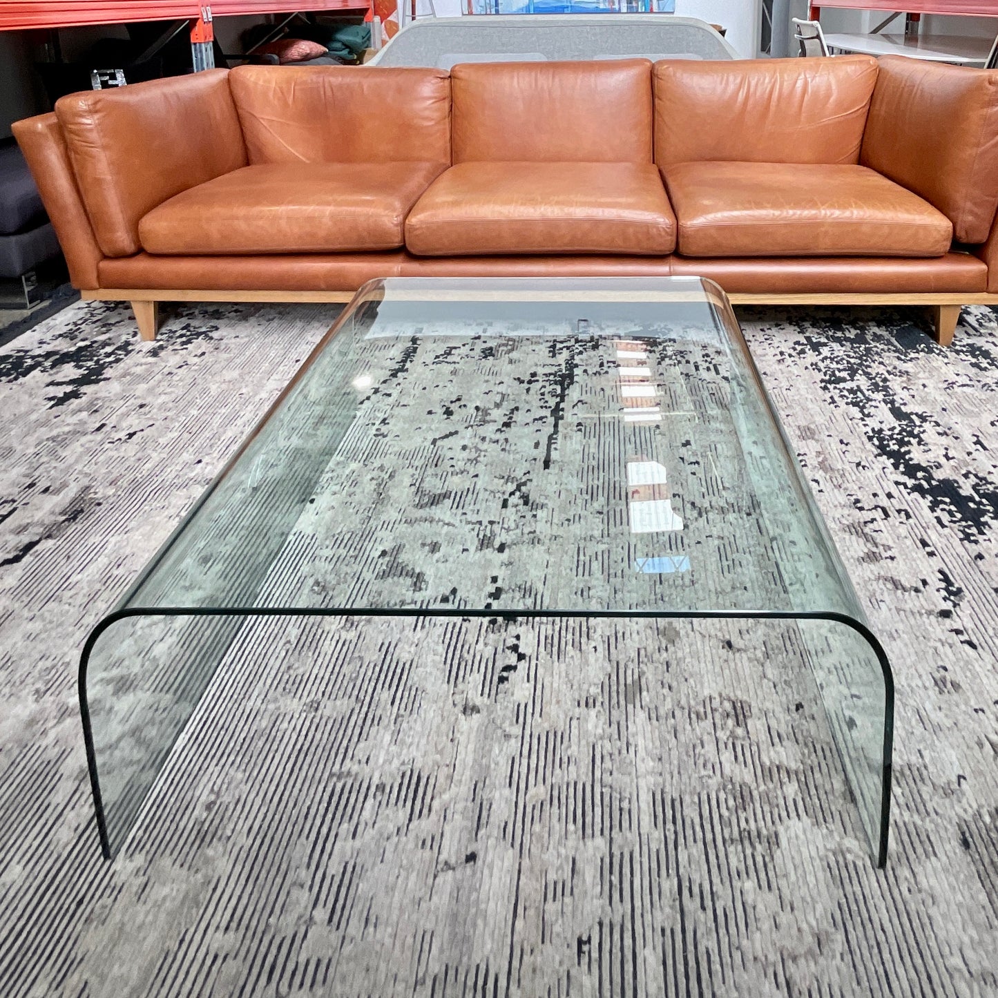 Glass Coffee Table by Fiam