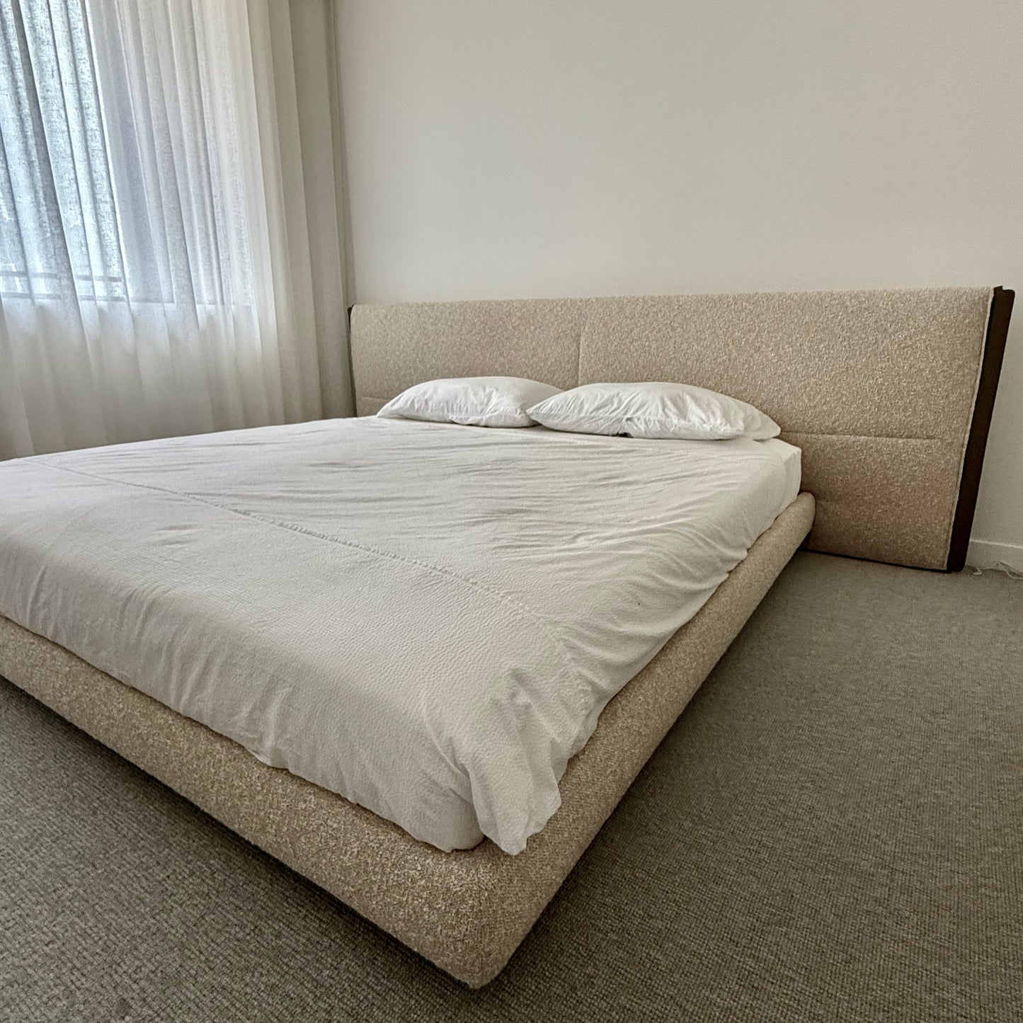 Yume King Bed by Jean-Marie Massaud for Poliform