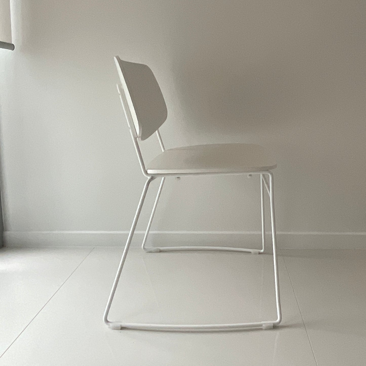 Set of SIX Doll Steel Dining Chair by Billiani