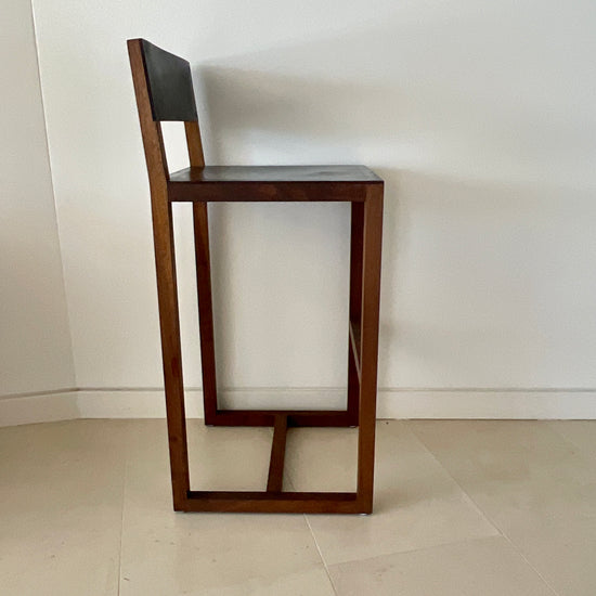 Load image into Gallery viewer, Square Guest Barstool by BDDW (6 available)
