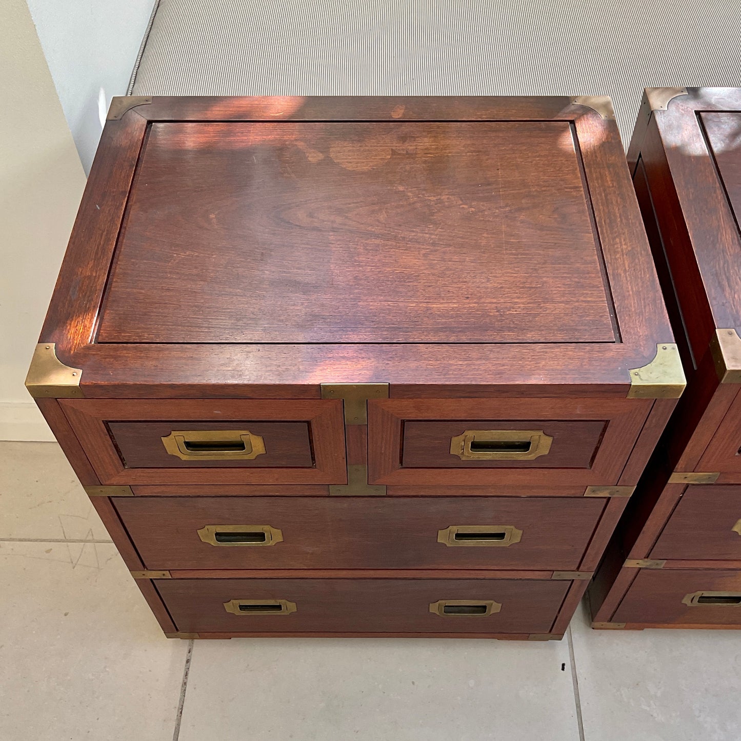 PAIR Vintage Chest of Drawers c1970