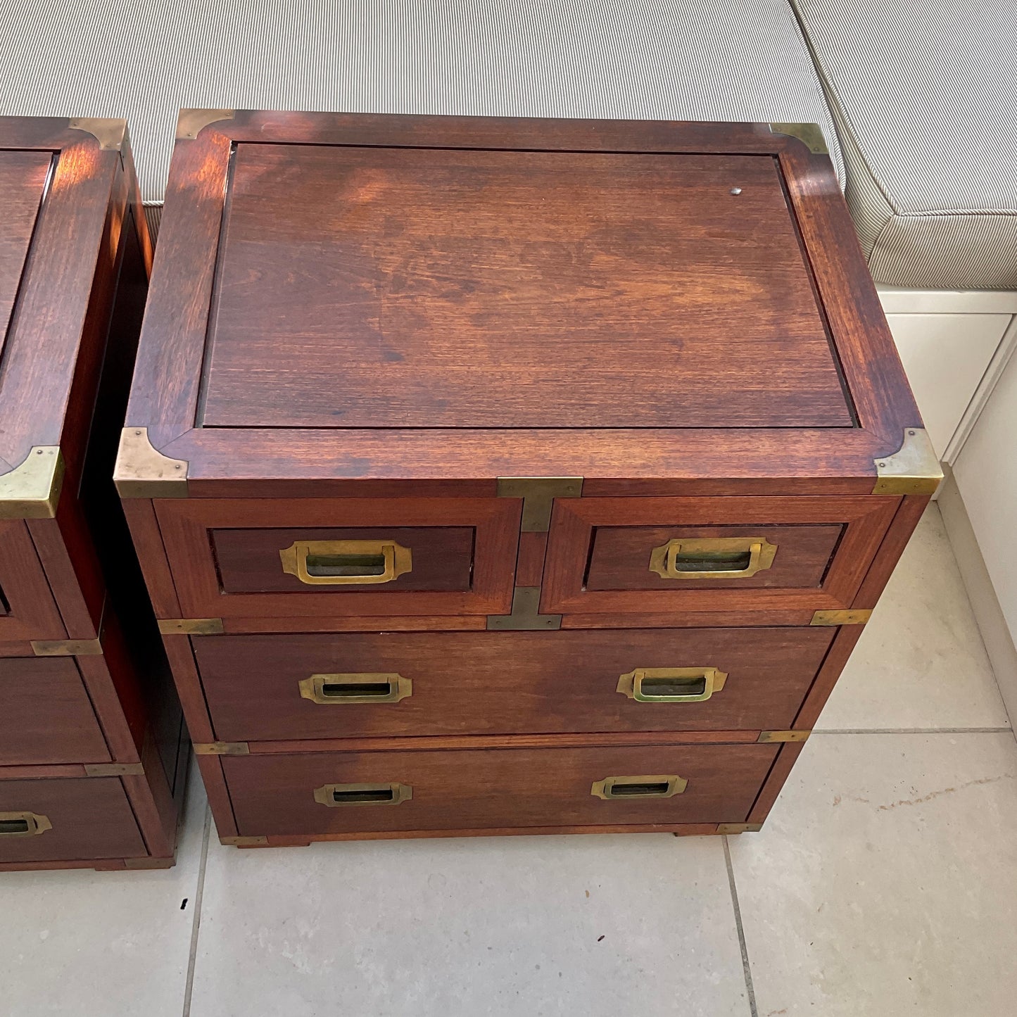 PAIR Vintage Chest of Drawers c1970