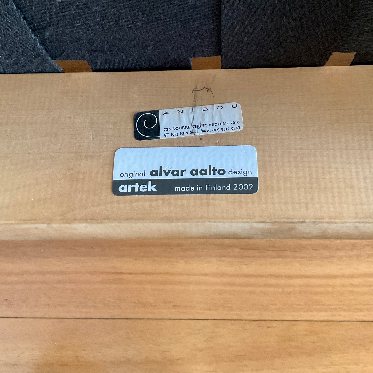 Set of SIX Chair 611 by Alvar Aalto for Artek