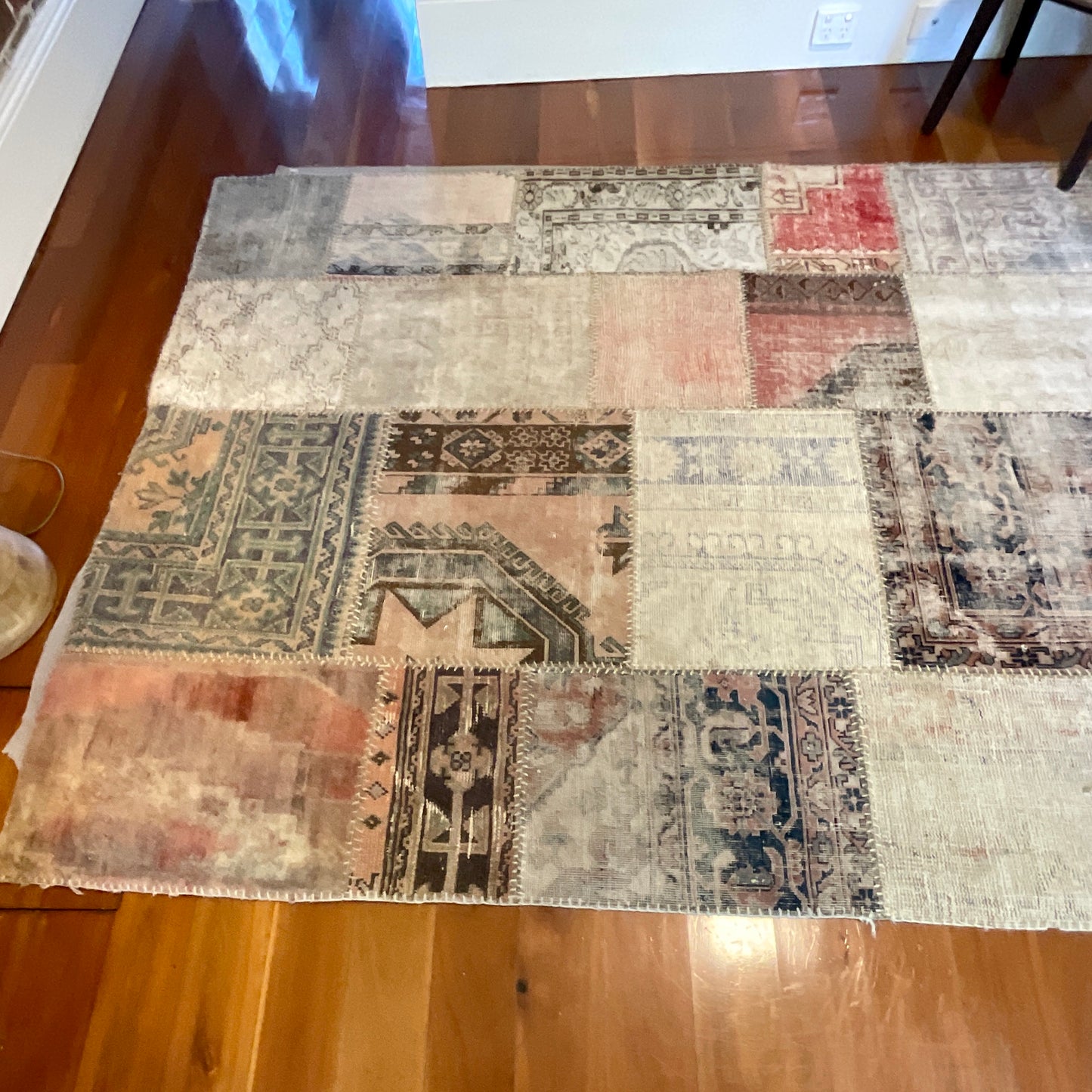 Vintage Patchwork Area Rug by Cadrys