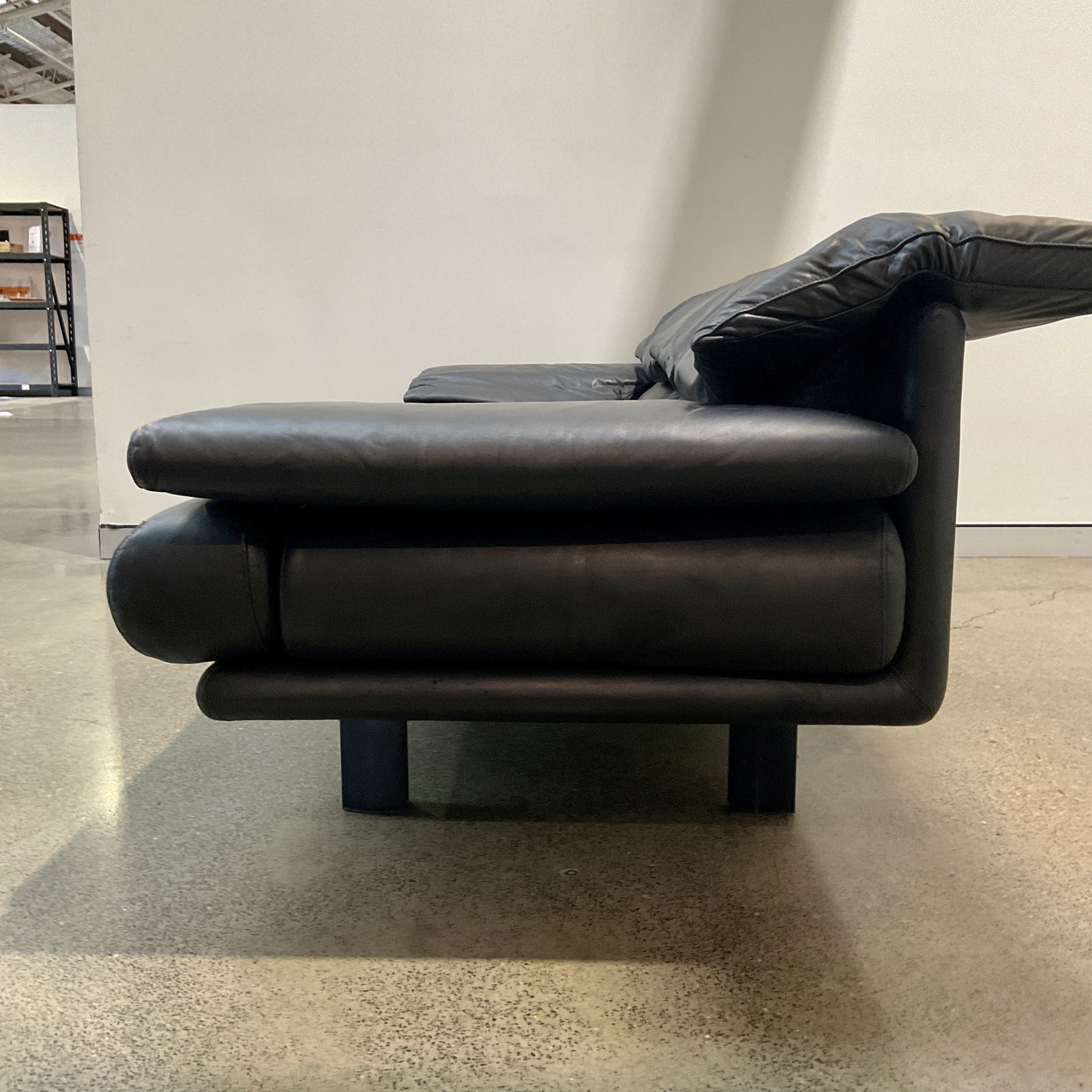 GMFS233C○B&B ITALIA ARANDA アランダ paolo p B&B Italia Alanda Sofa by Paolo Piva Black Leather | HFOC – Home