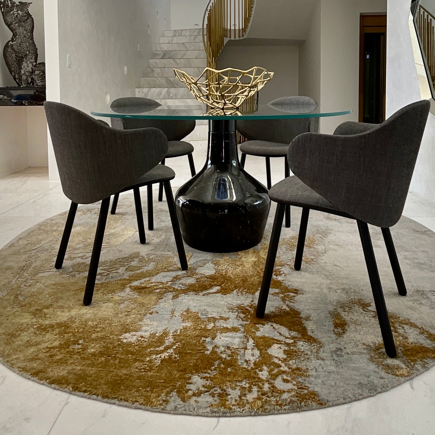 Set of FOUR Dua Dining Chair by Läufer & Keichel for Kristalia