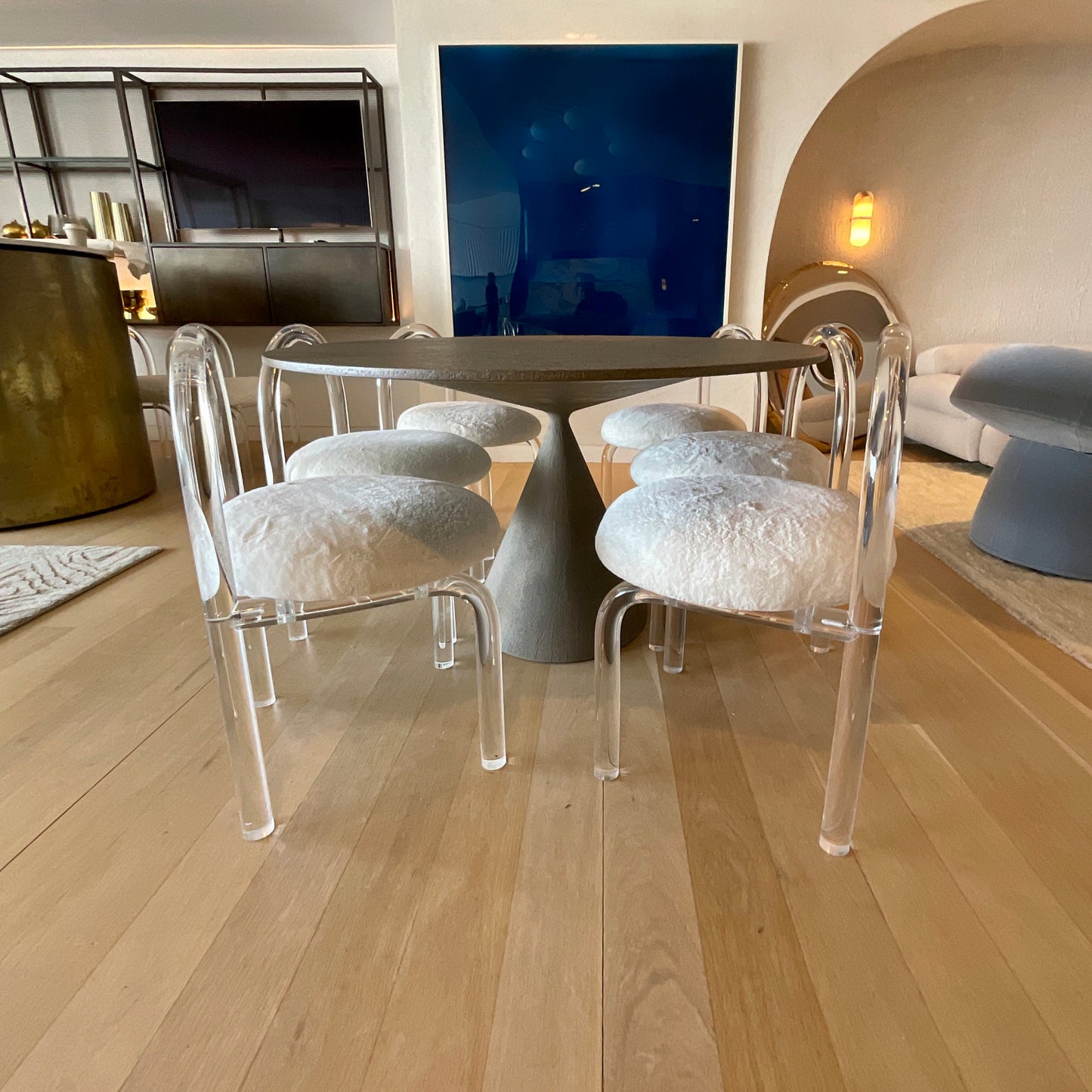 Clay Oval Dining Table by DeSalto through Own World