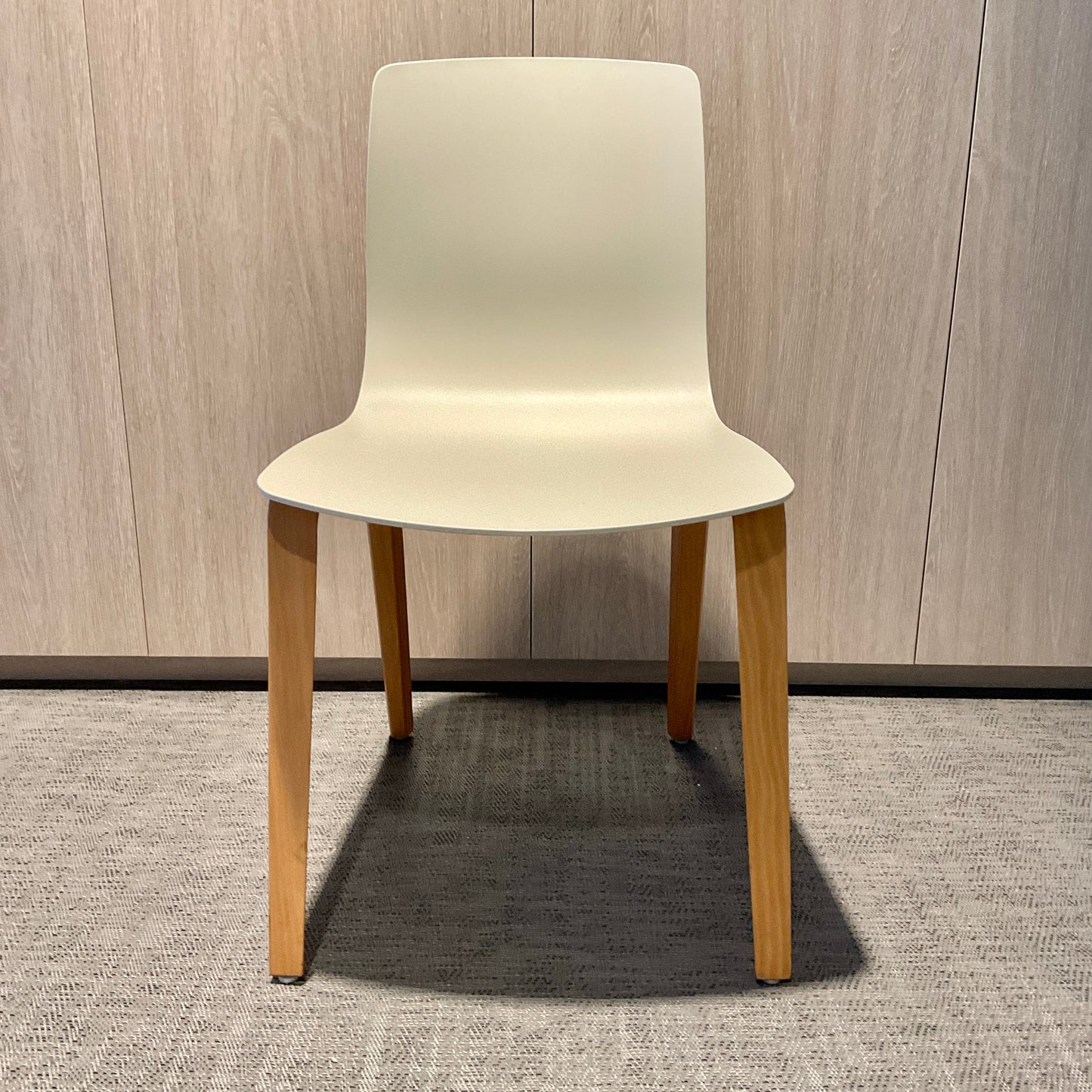 Set of SIX Aava Timber Leg Chairs by Antti Kotilainen for Arper