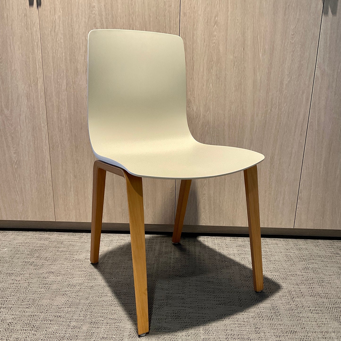 Set of SIX Aava Timber Leg Chairs by Antti Kotilainen for Arper