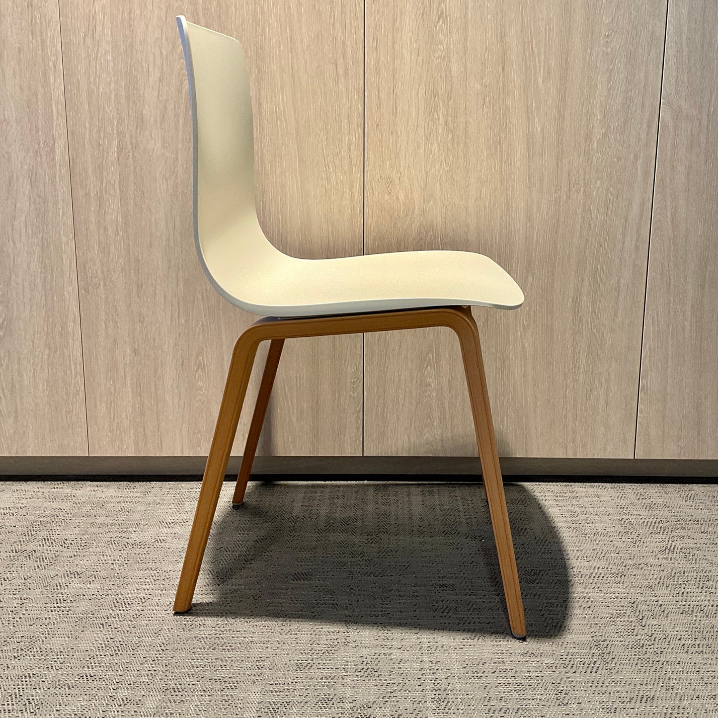Set of SIX Aava Timber Leg Chairs by Antti Kotilainen for Arper