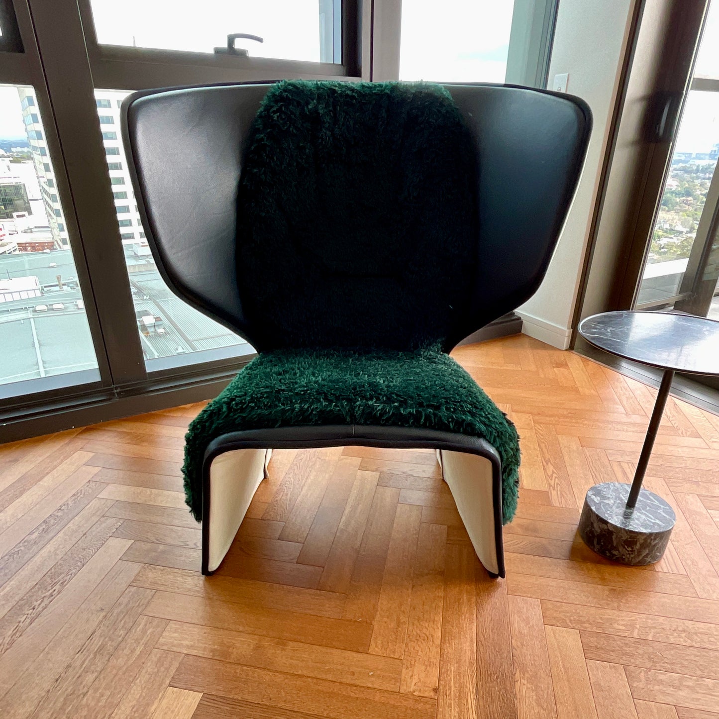 Gender Armchair & Footstool by Patricia Urquiola for Cassina