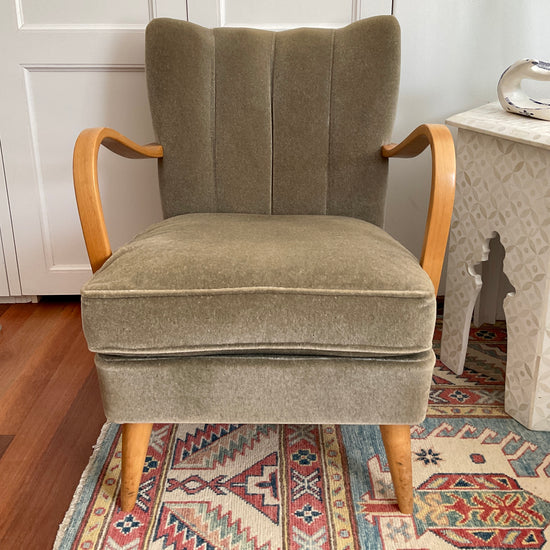 PAIR Vintage Swedish Armchairs through Gamla Lan