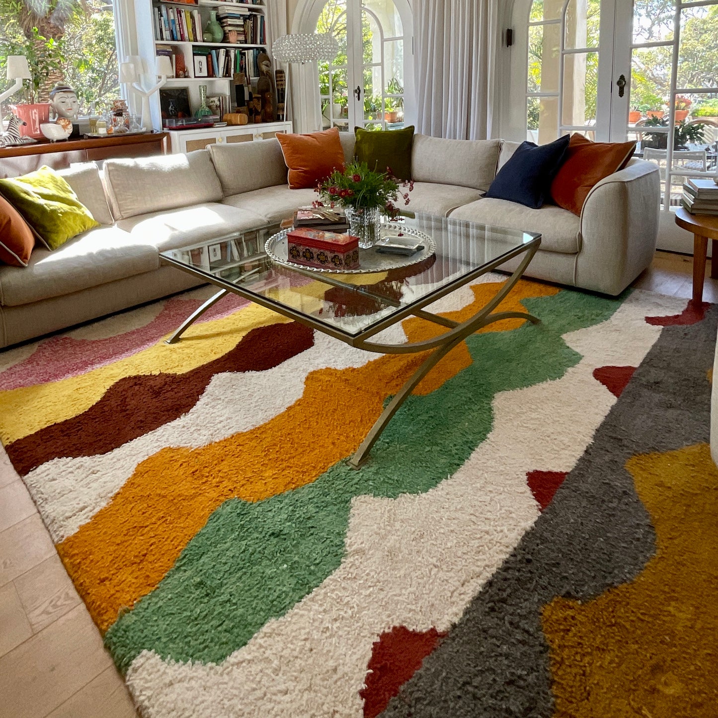 Modern Moroccan Area Rug - 3900 x 3000